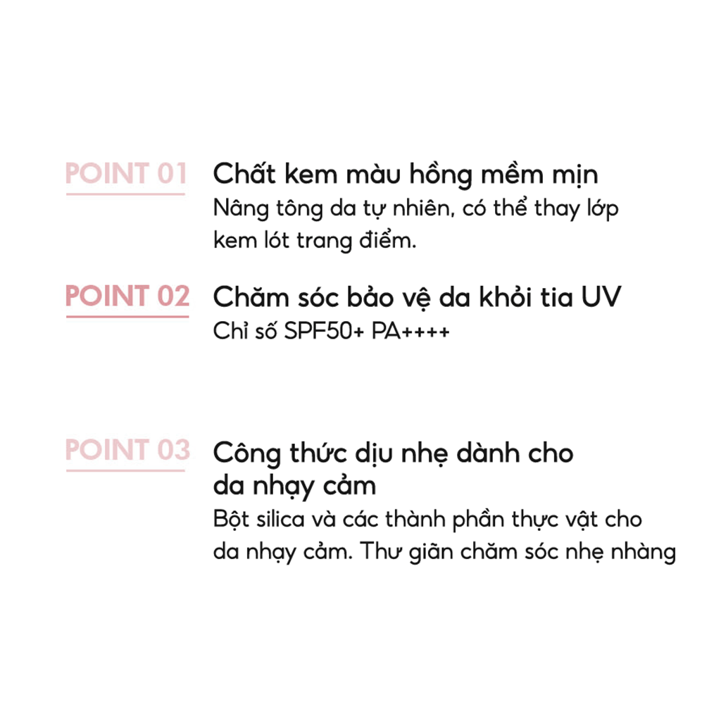 Kem Chống Nắng Vật Lý Lai Hóa Học THE SAEM Eco Earth Pink Sun Cream EX SPF50+ PA++++