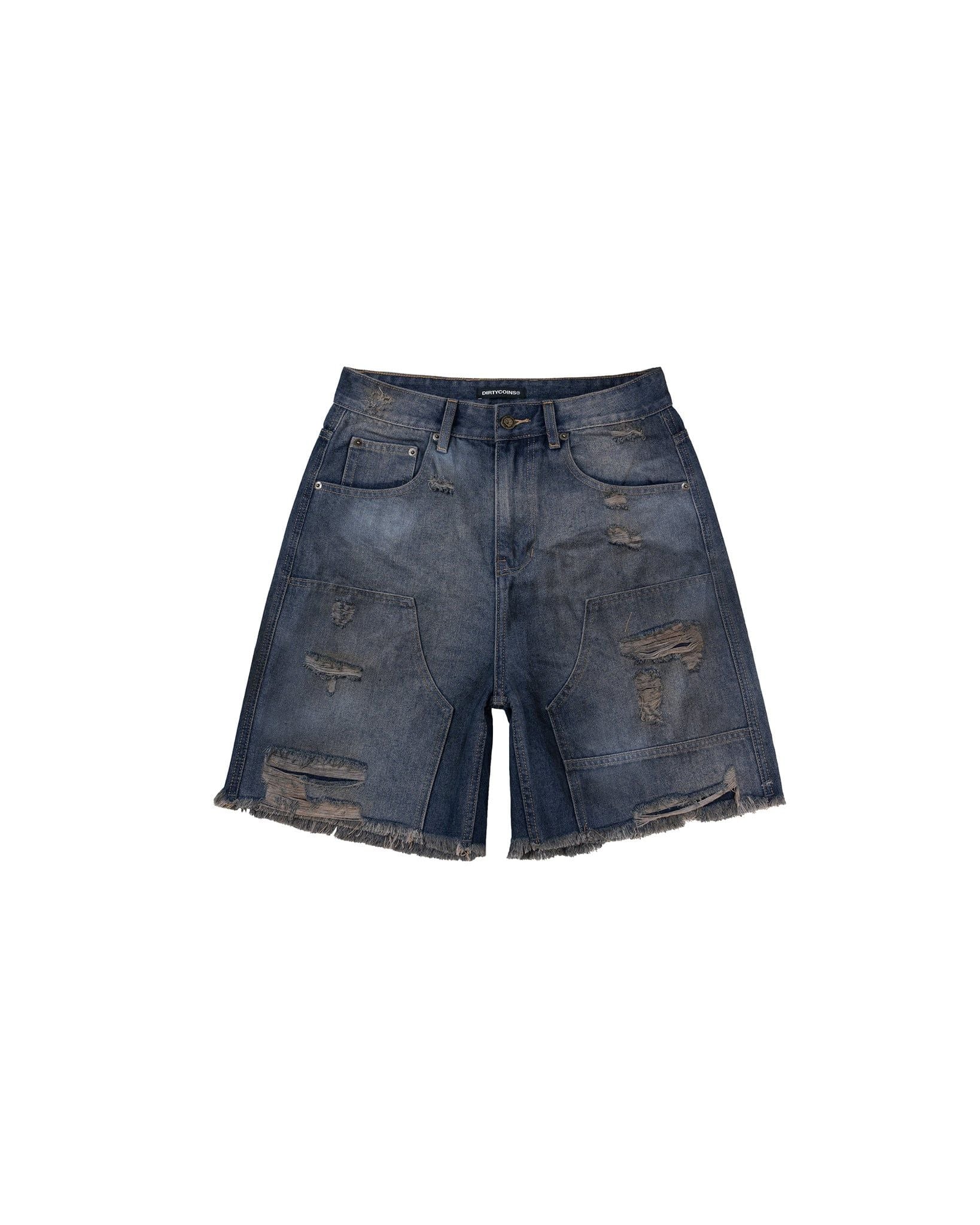  Quần ngắn Double Knee Shorts Distressed 