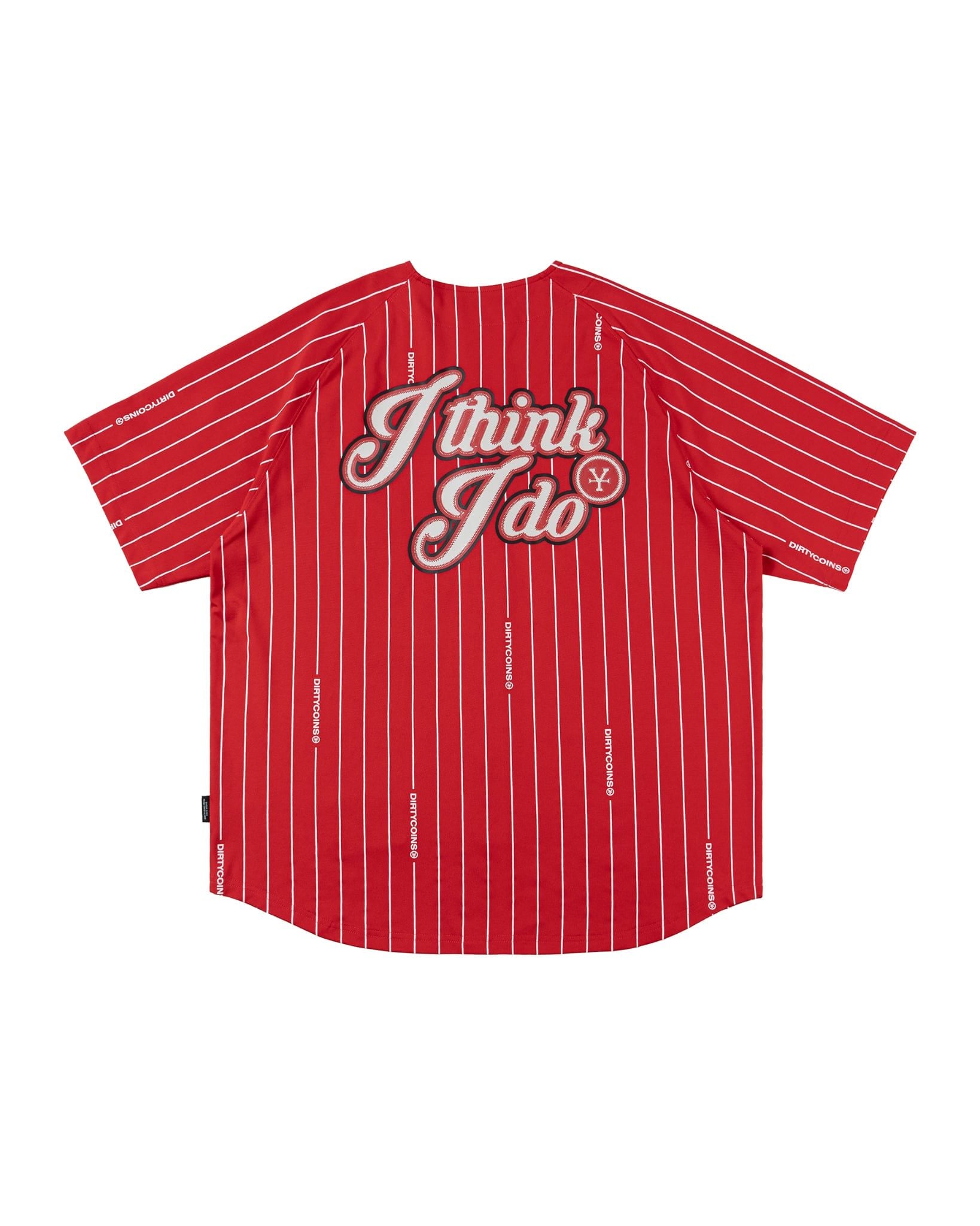  Áo Sơ Mi Baseball White Striped 