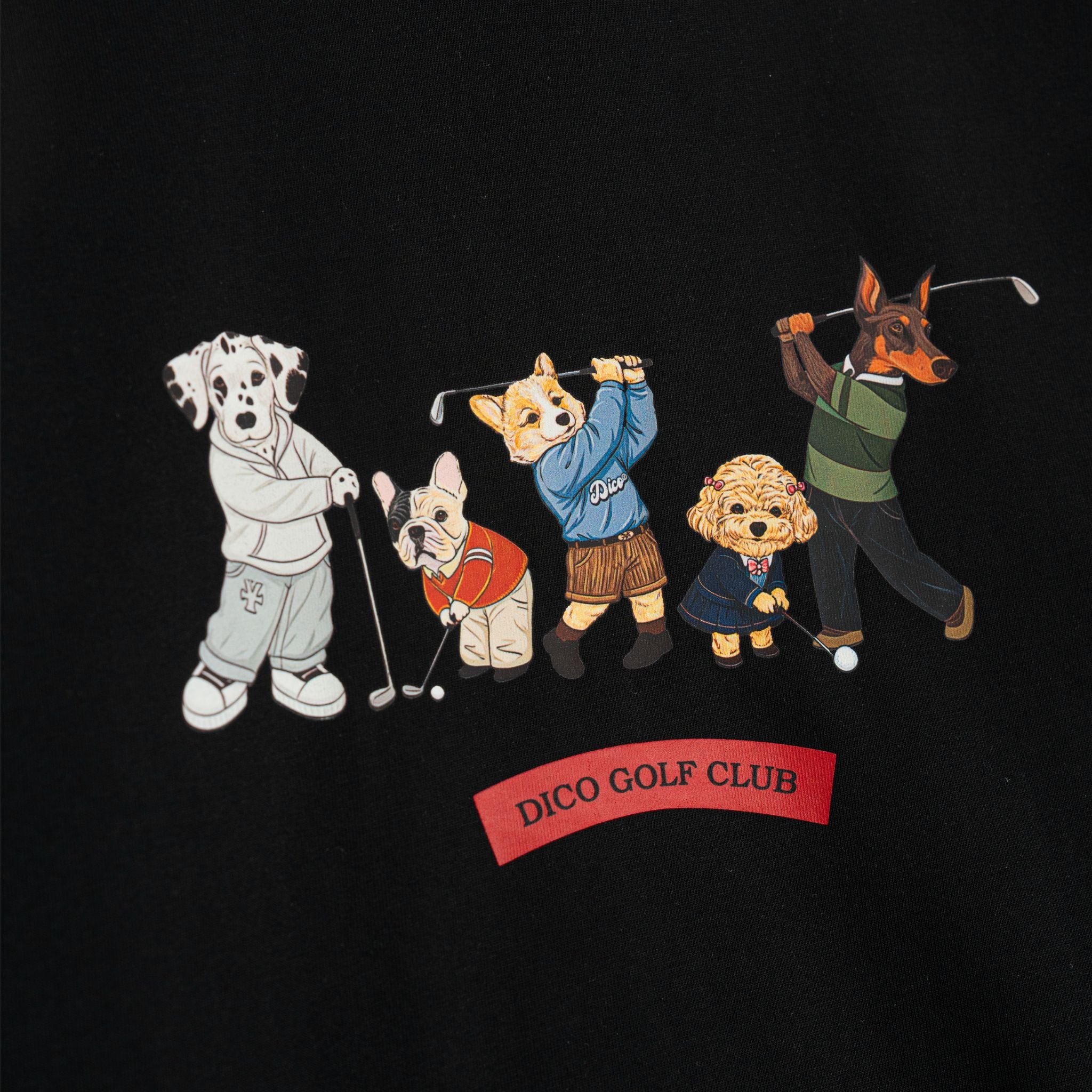  Áo Thun Regular Dico Puppies Golf Club 