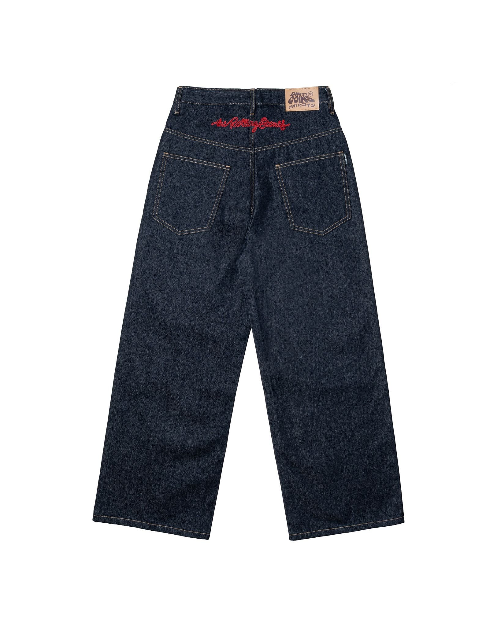  Quần Dài DCxRS Logo Embroidery Raw Denim 