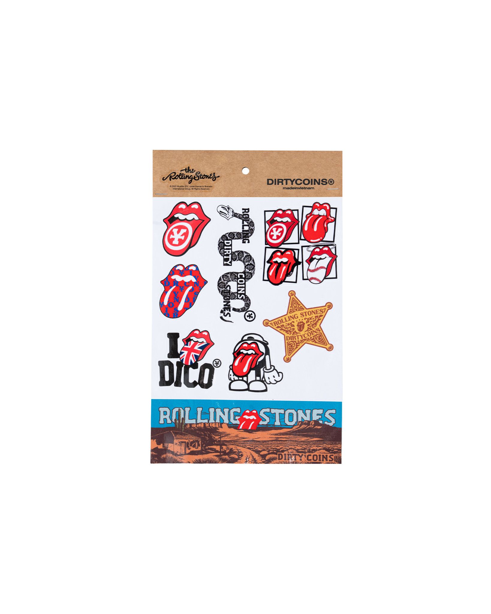  Nhãn Dán Stickers DCxRS Tongue 