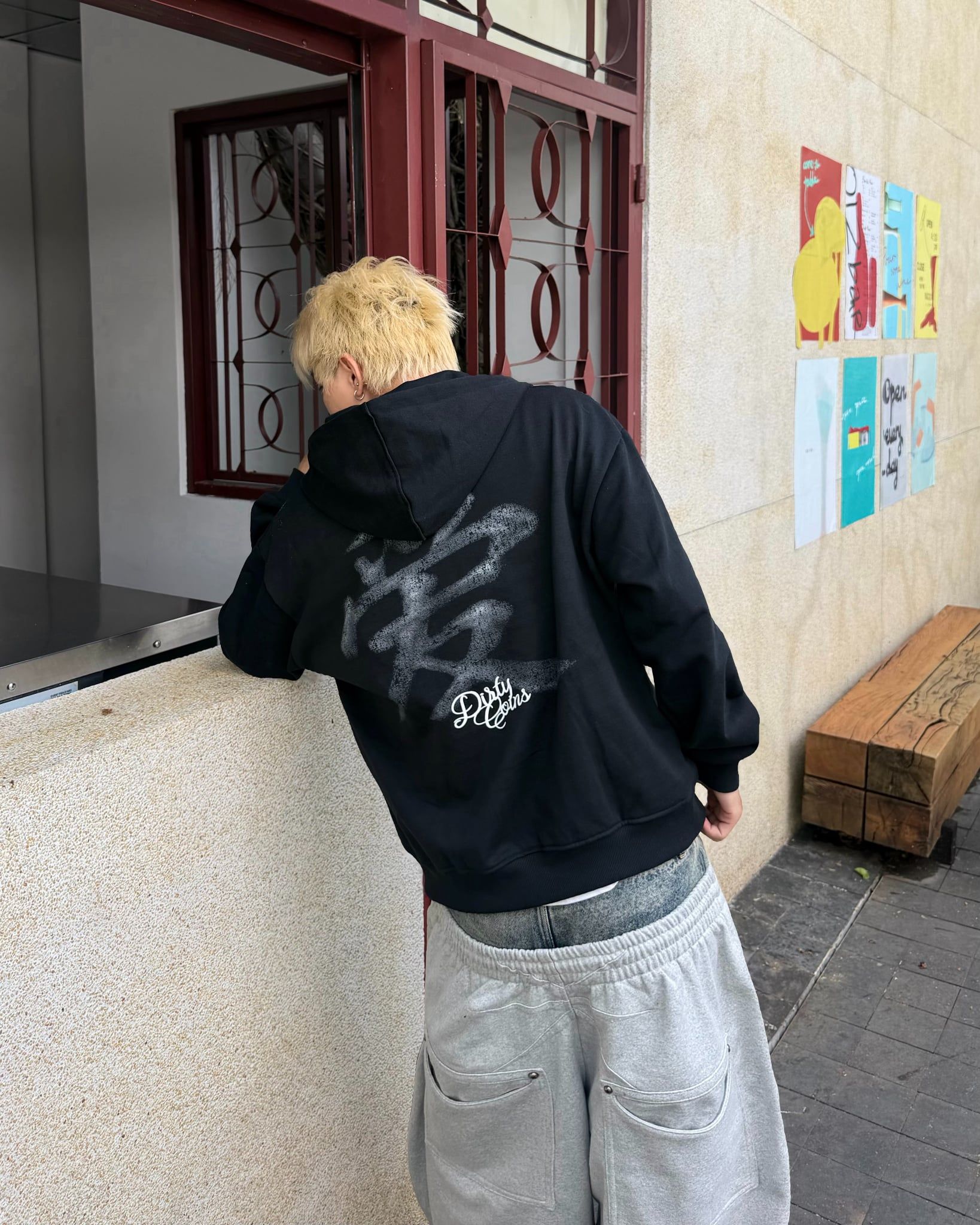  Áo Khoác Hoodie Crack Printed 