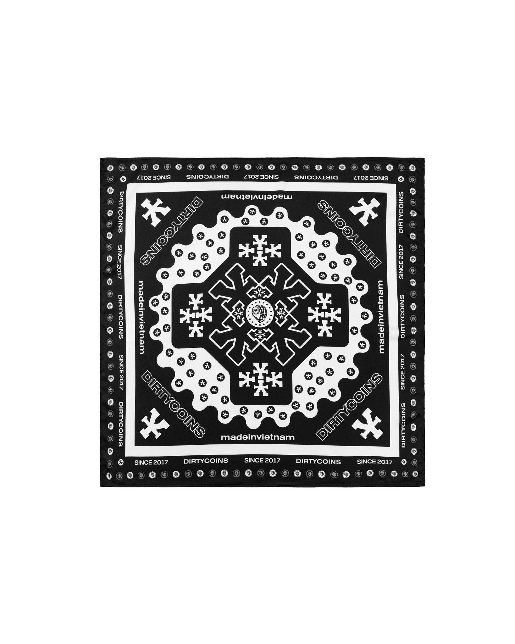  Khăn Bandana Signature Y Pattern 