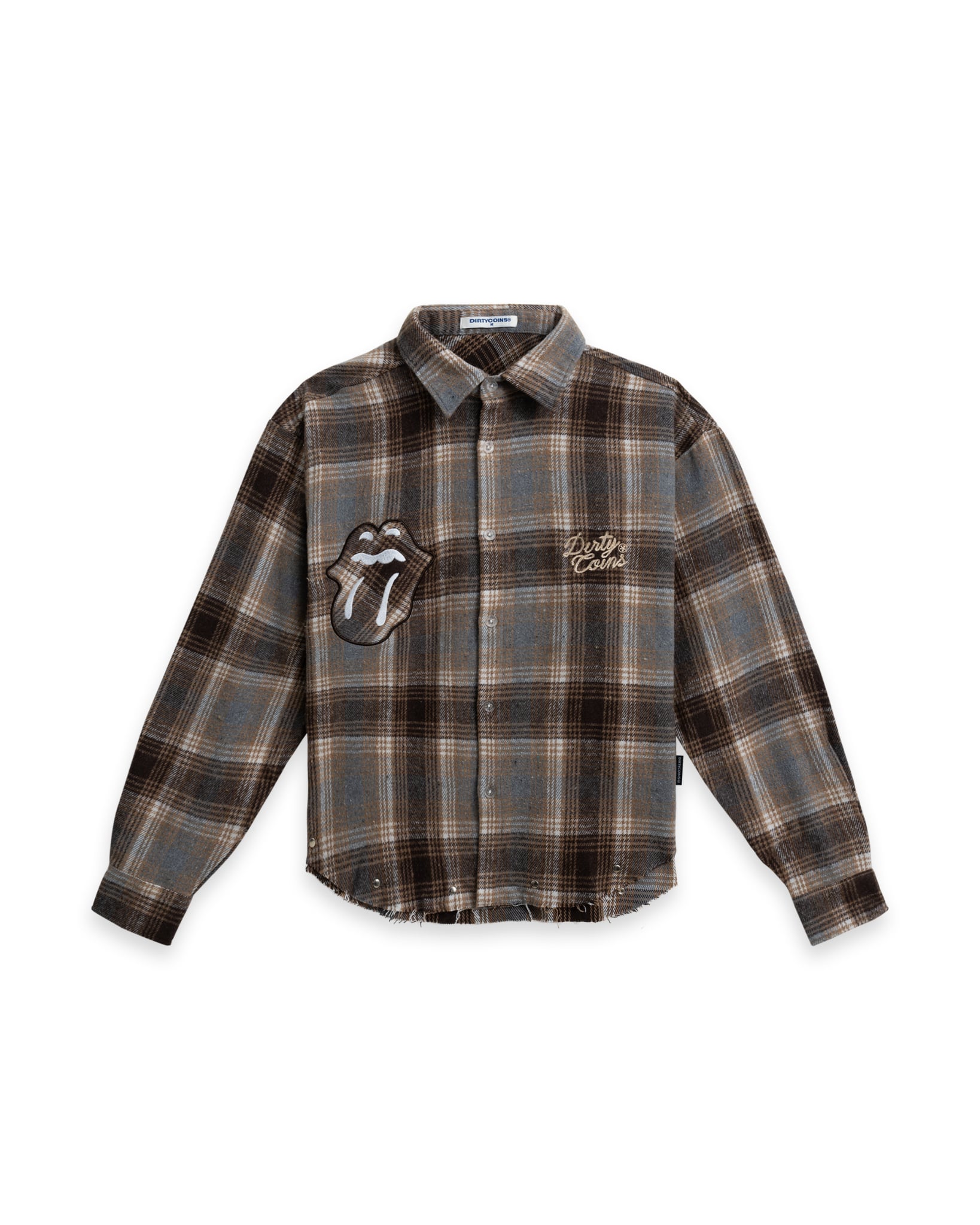 DirtyCoins Áo khoác Flannel DCxRS Western Rivet