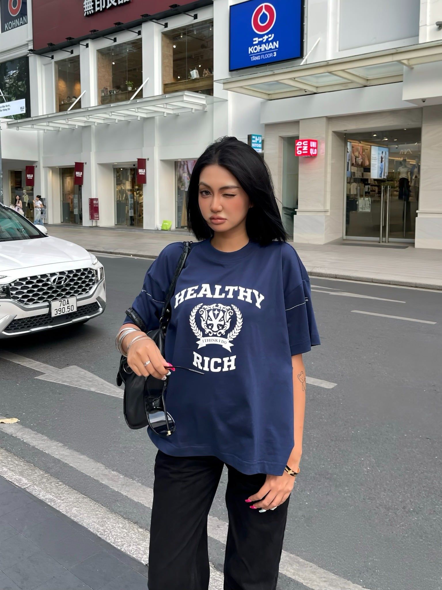  Áo thun Dico Healthy And Rich 