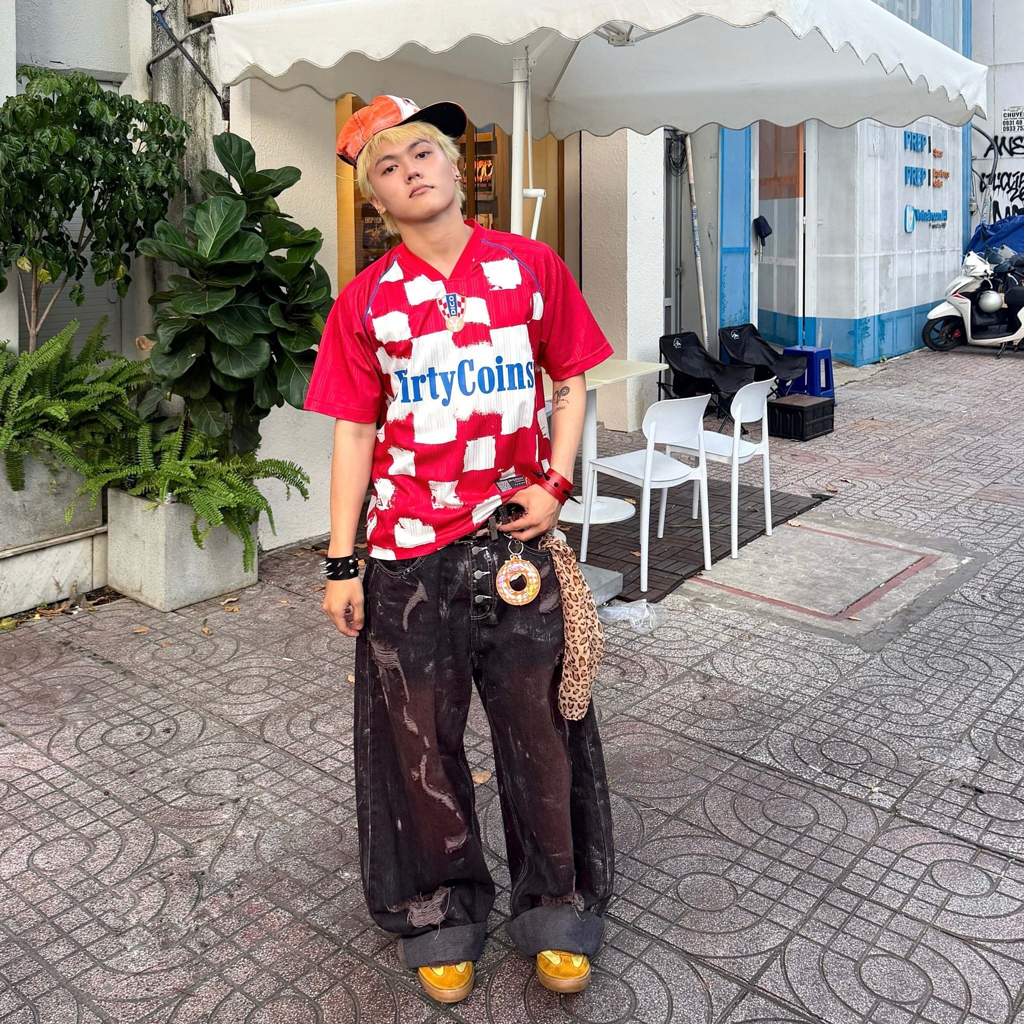  Áo Thun DirtyCoins Soccer Jersey Checker 