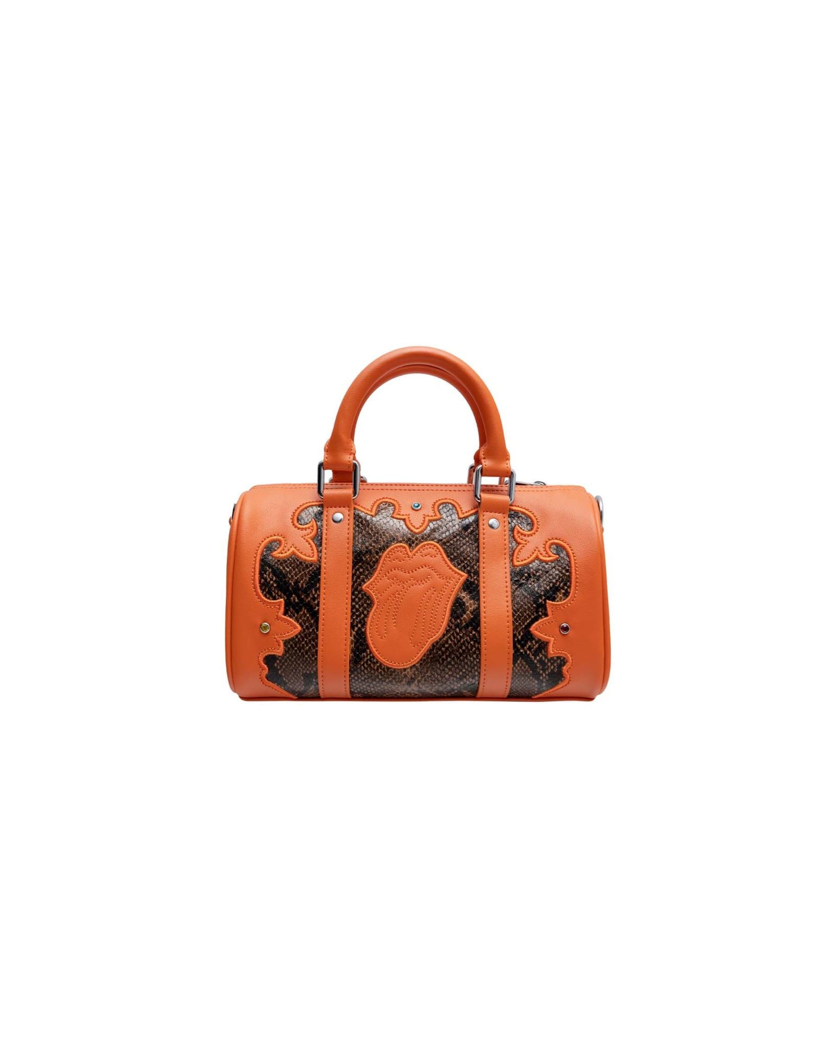  Túi Mini Bowler DCxRS Snake Leather 