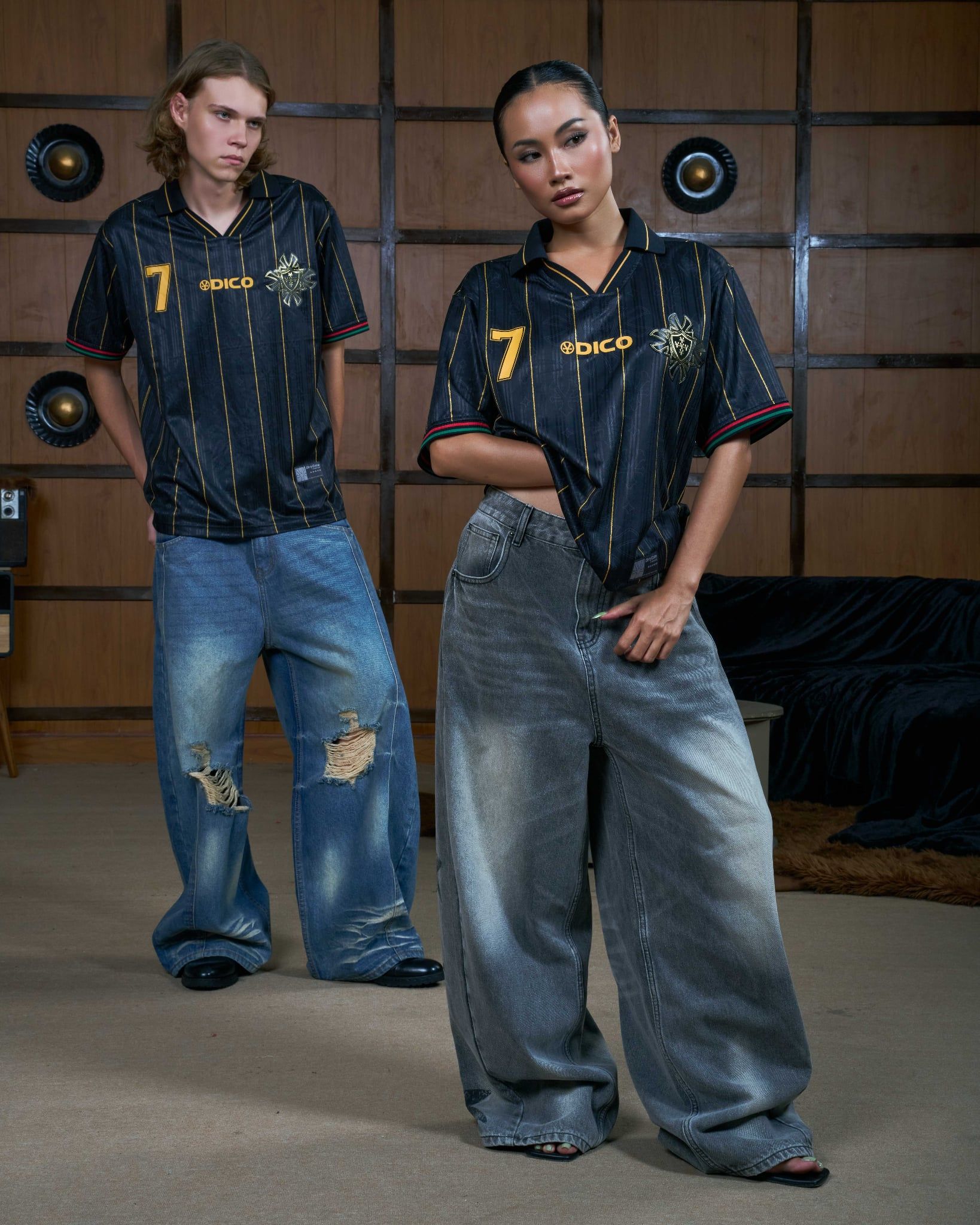  Áo Thun Soccer Jersey Golden 07 