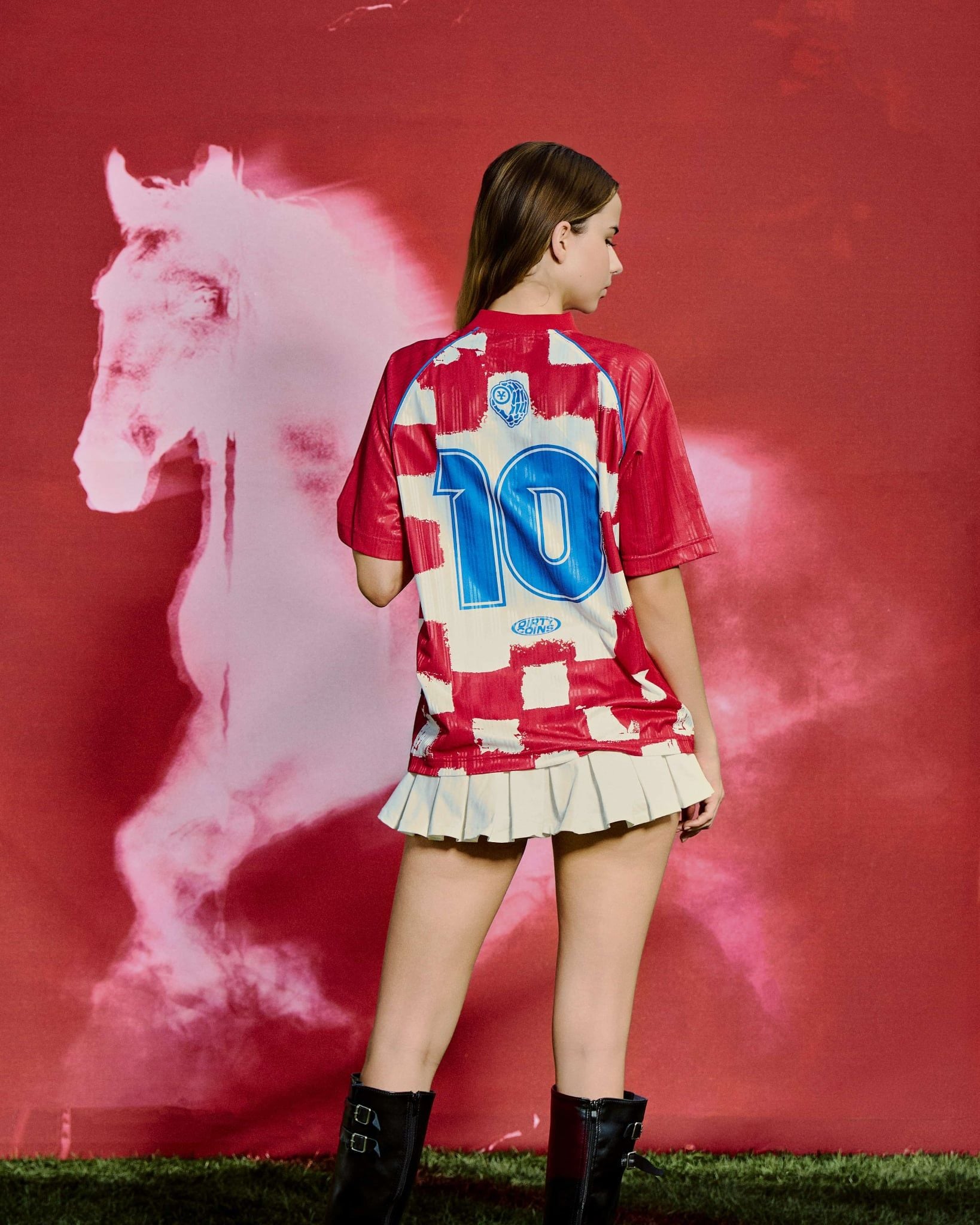  Áo Thun DirtyCoins Soccer Jersey Checker 