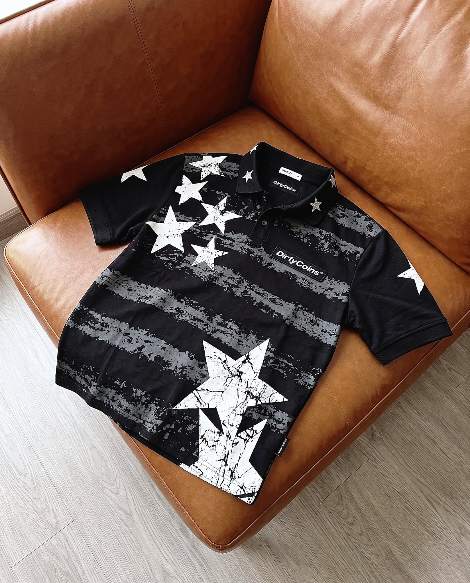  Áo Thun Polo Dico Striped Star 