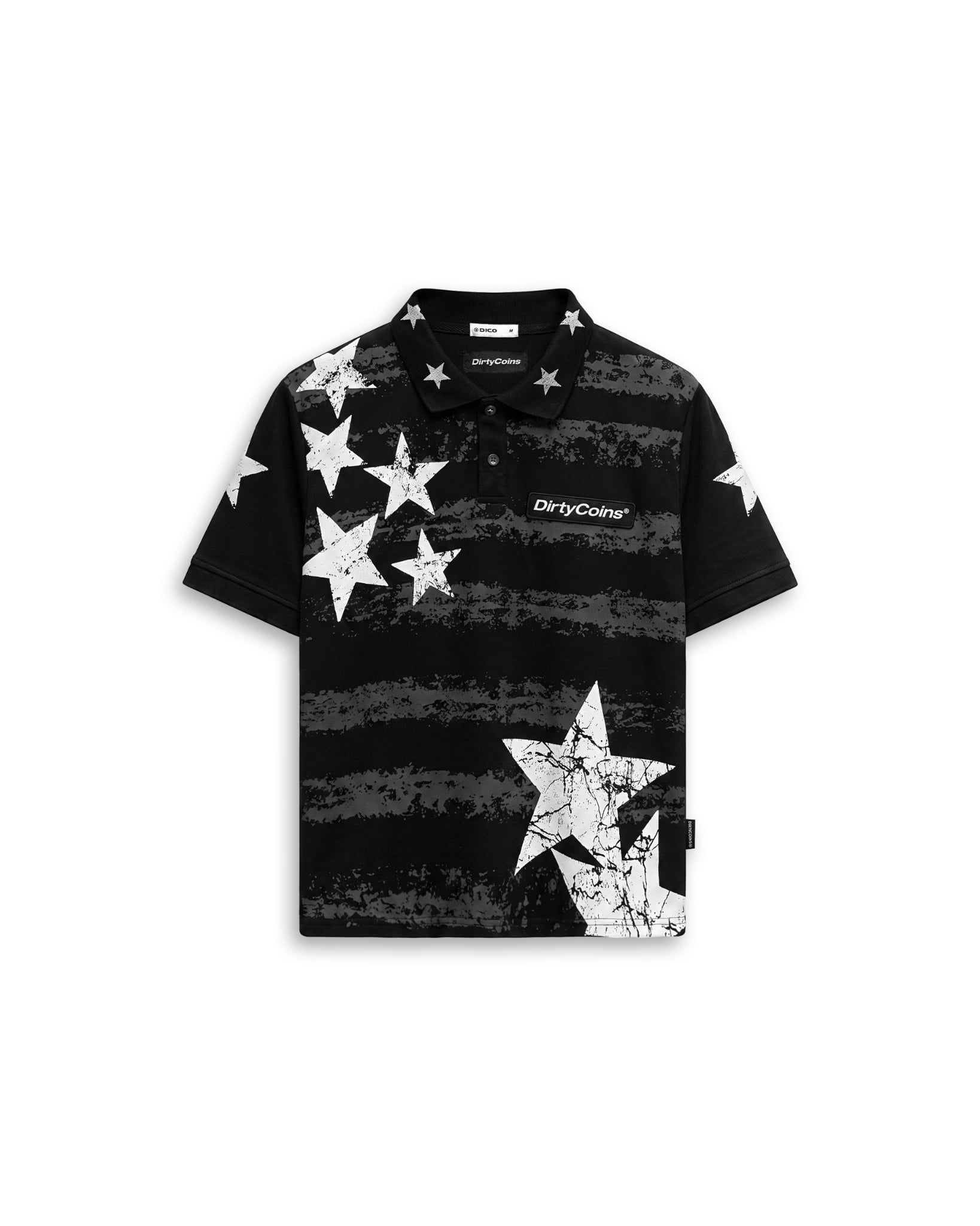  Áo Thun Polo Dico Striped Star 