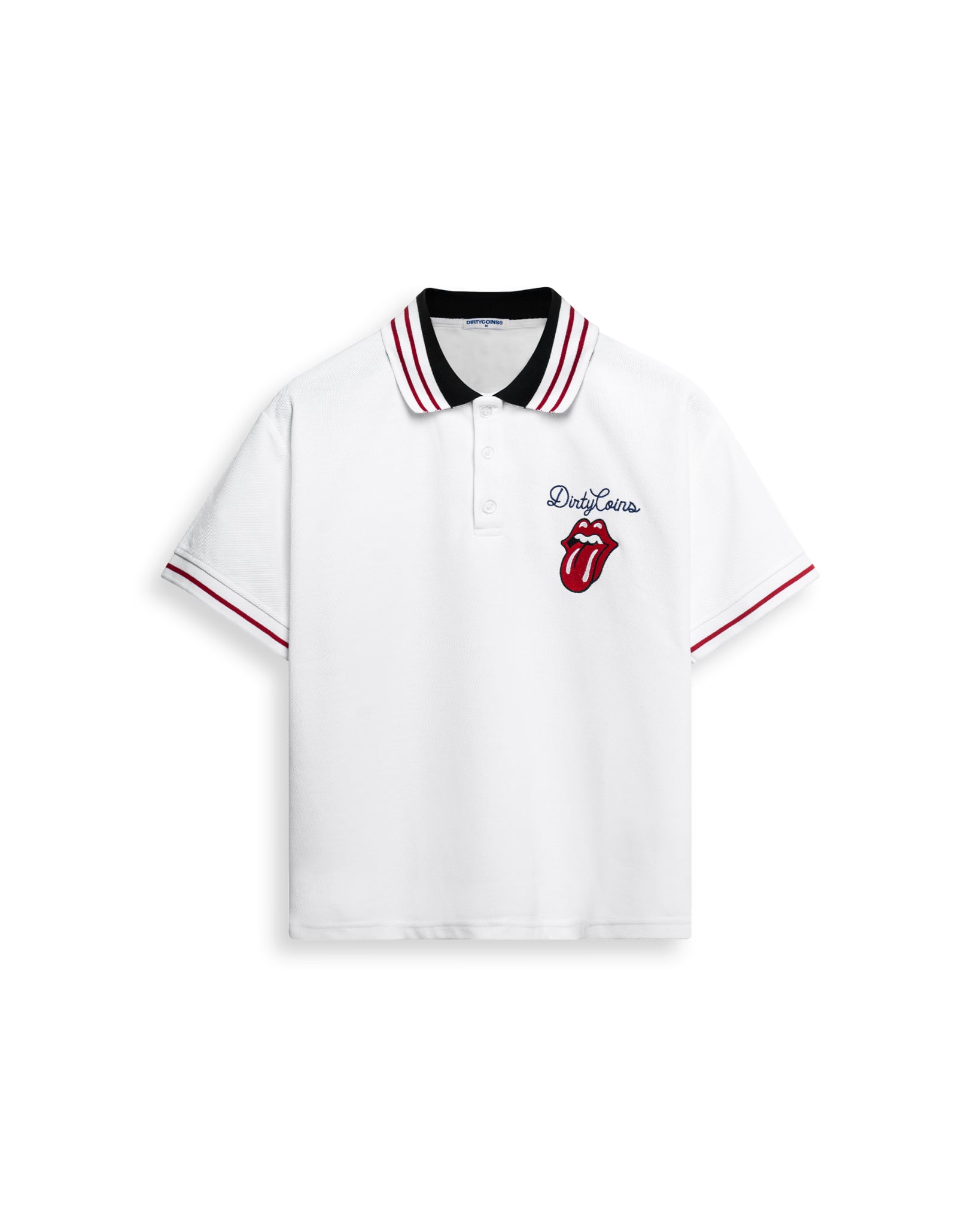 DirtyCoins Áo Thun Polo DCxRS Embroidery