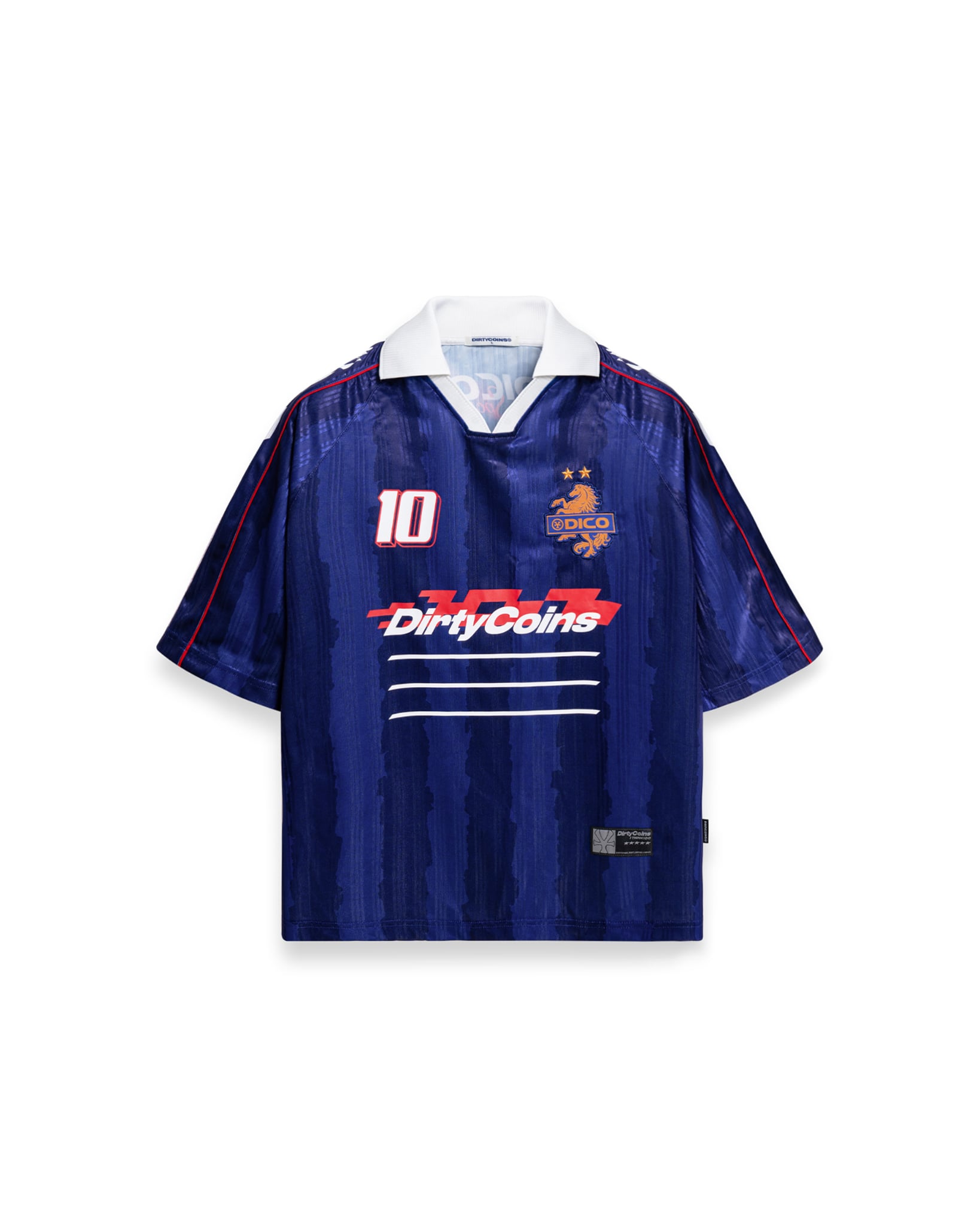 DirtyCoins Áo Thun DirtyCoins Soccer Jersey Bold Stripe
