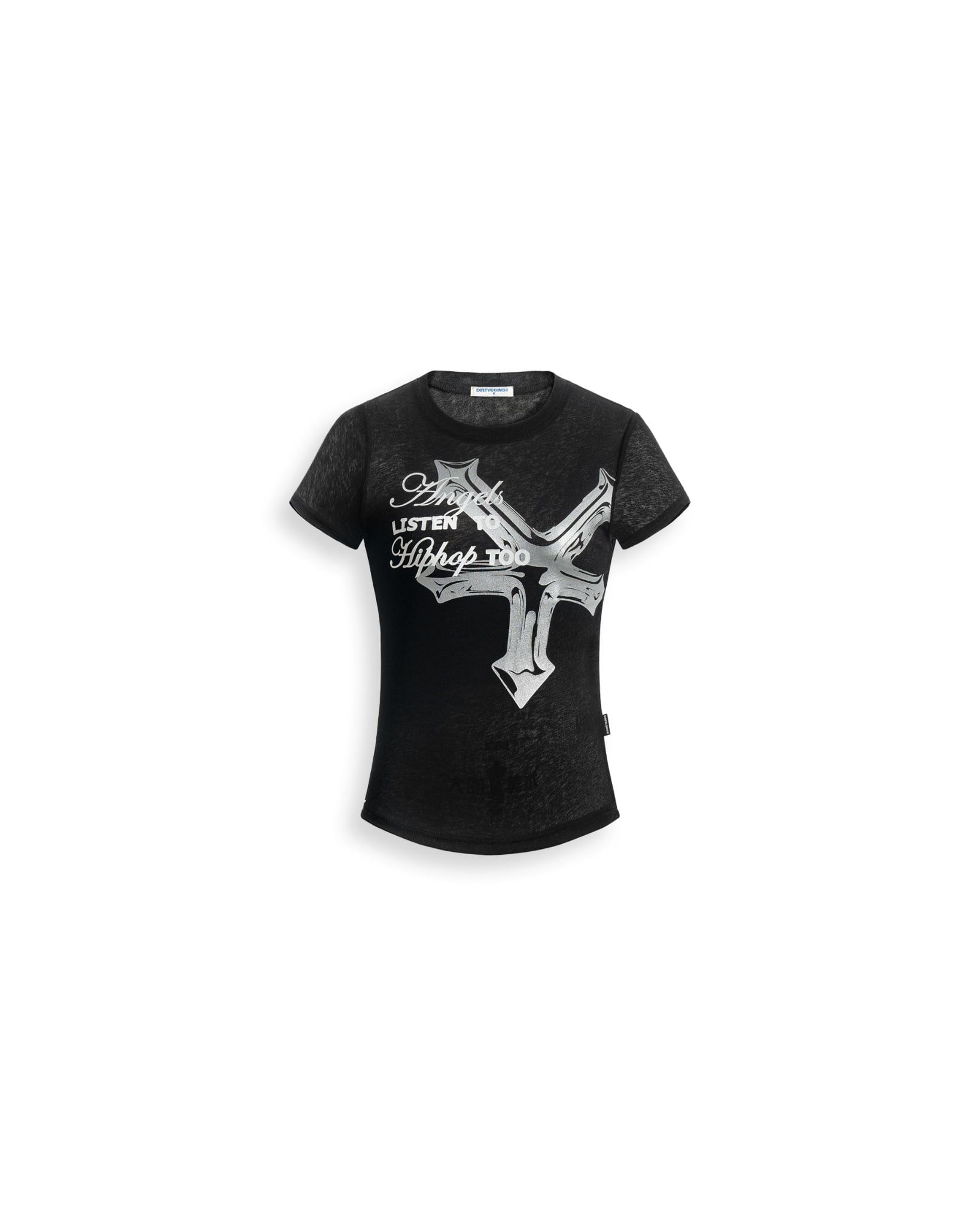  Áo thun Fitted Baby Tee Dico Hiphop Angels 