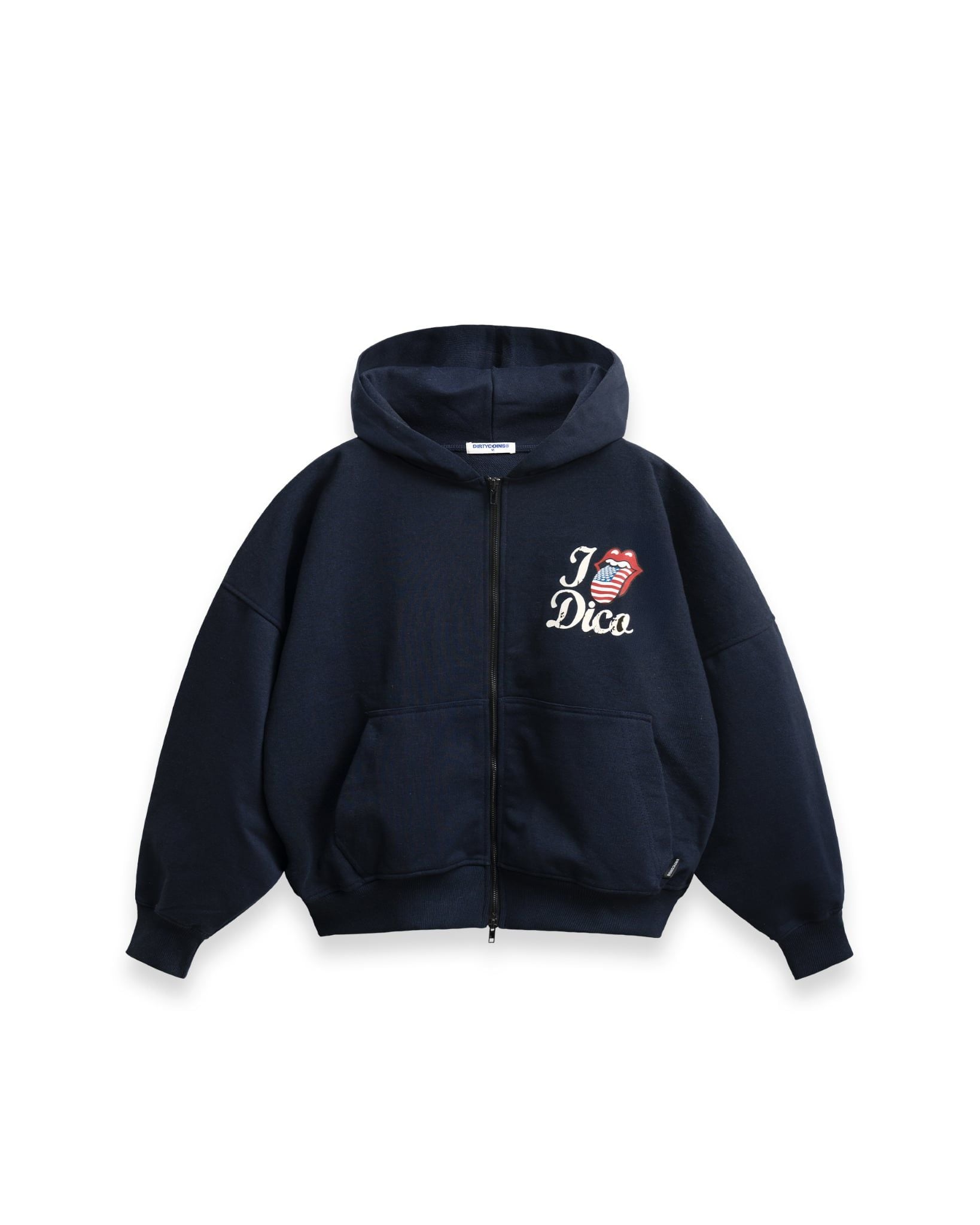  Áo khoác Hoodie Zip Up DCxRS US Tongue 