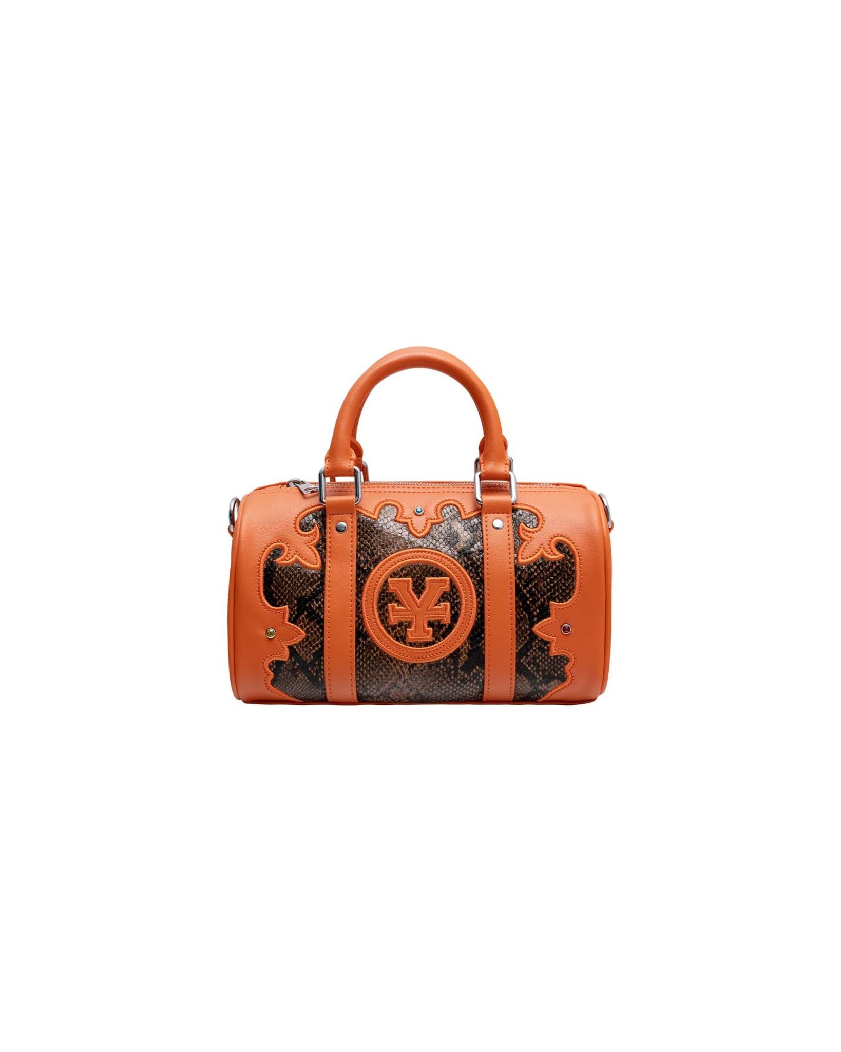  Túi Mini Bowler DCxRS Snake Leather 