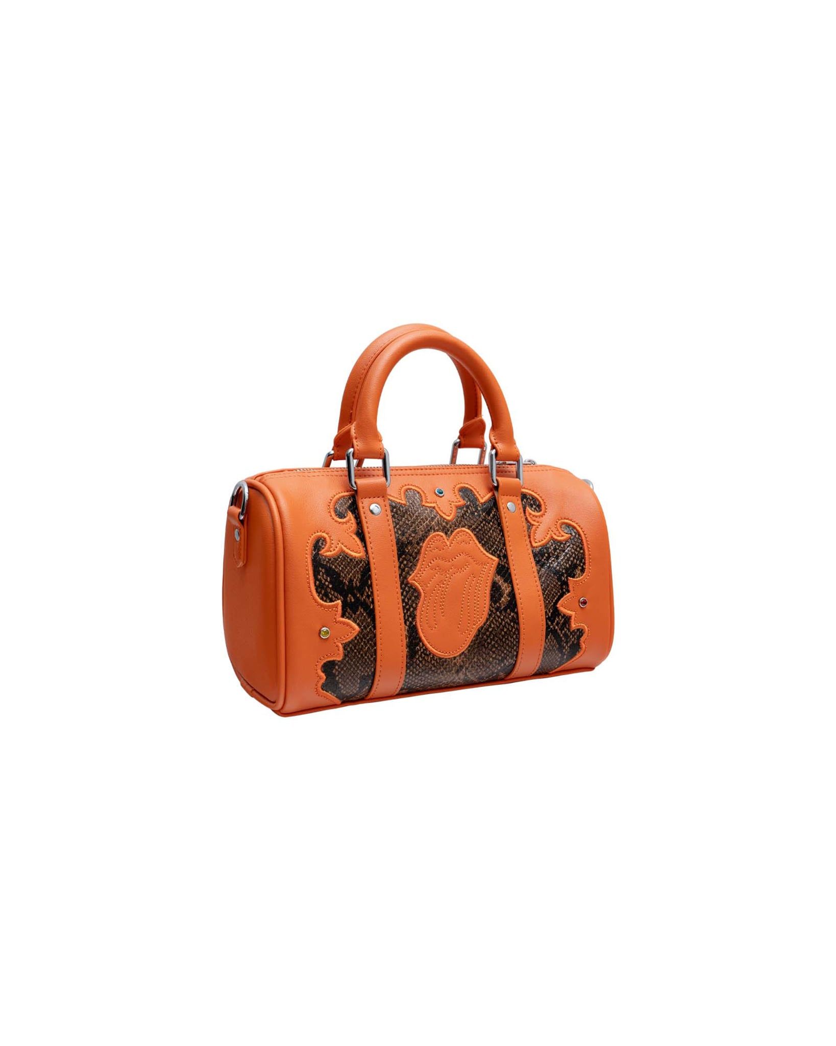  Túi Mini Bowler DCxRS Snake Leather 