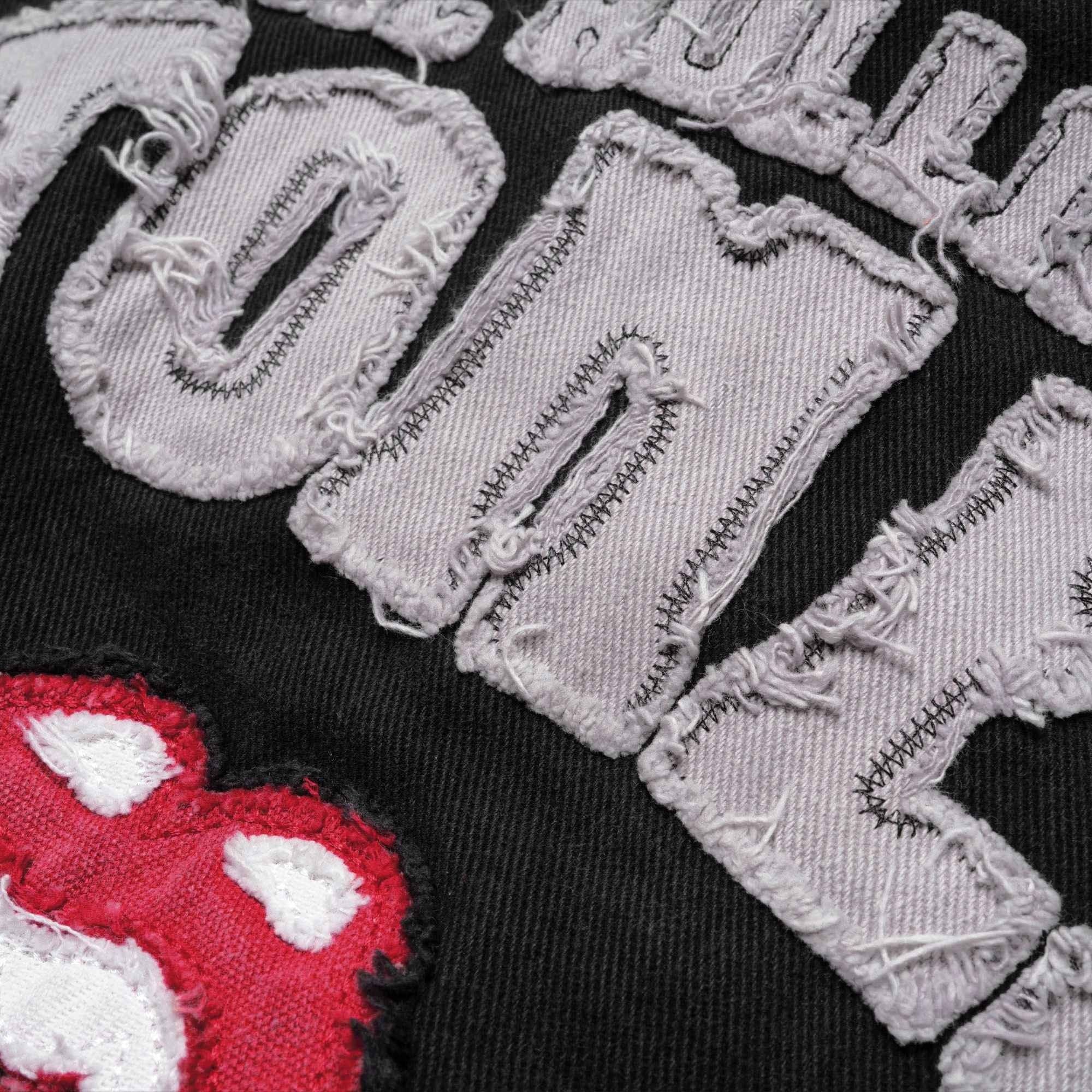  Áo khoác Hooded Denim DCxRS Patch 