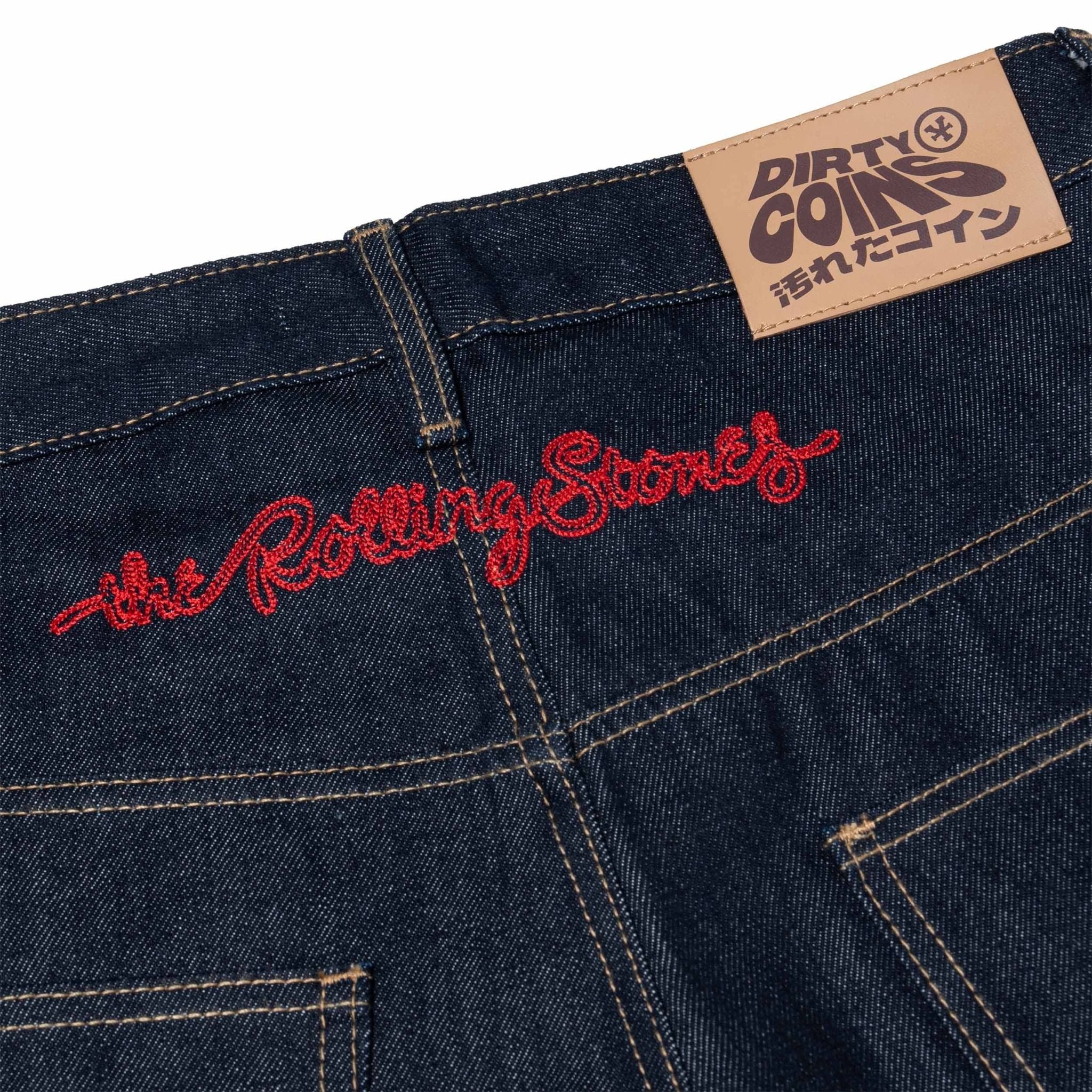  Quần Dài DCxRS Logo Embroidery Raw Denim 