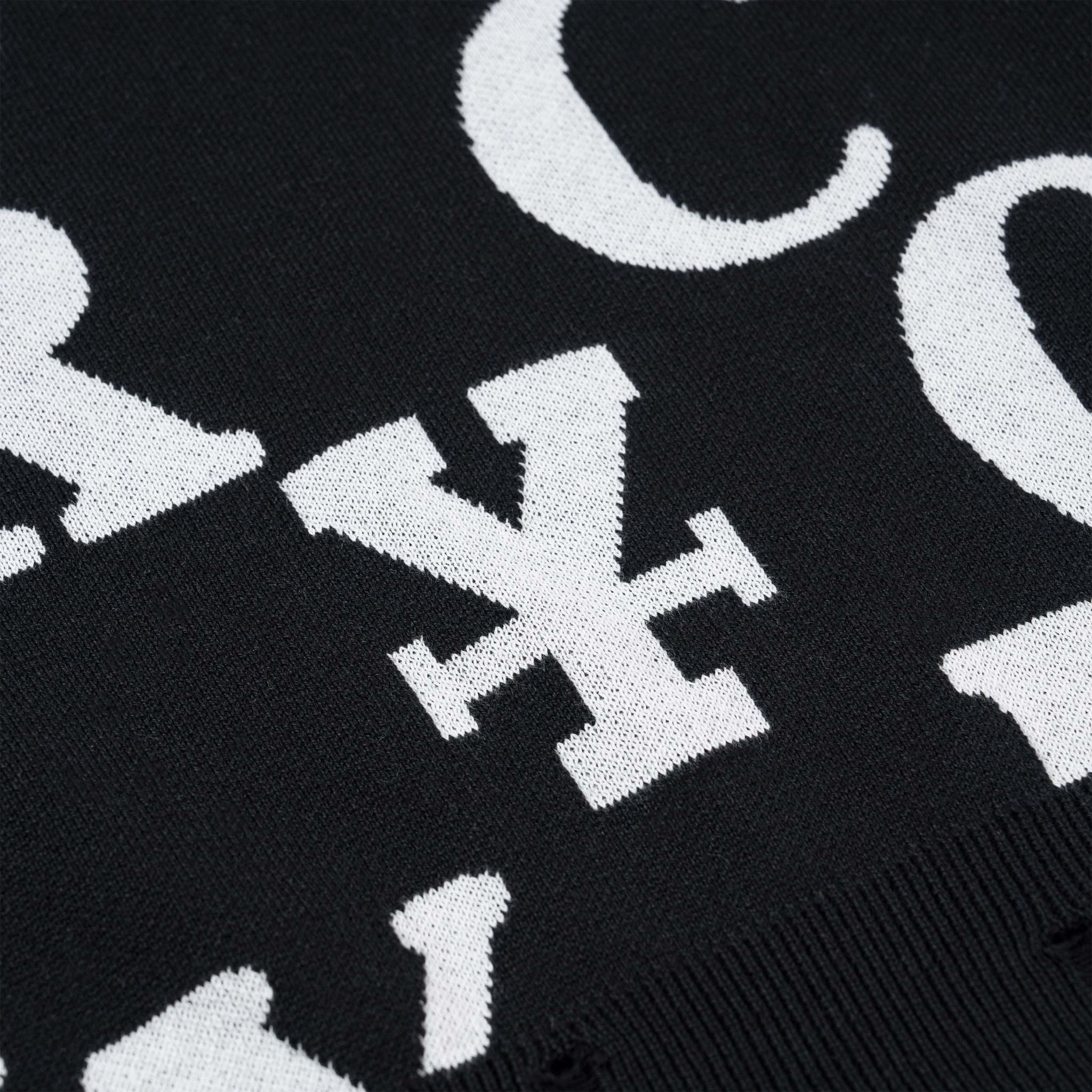  Áo dài tay Letters Monogram Knit Sweater 