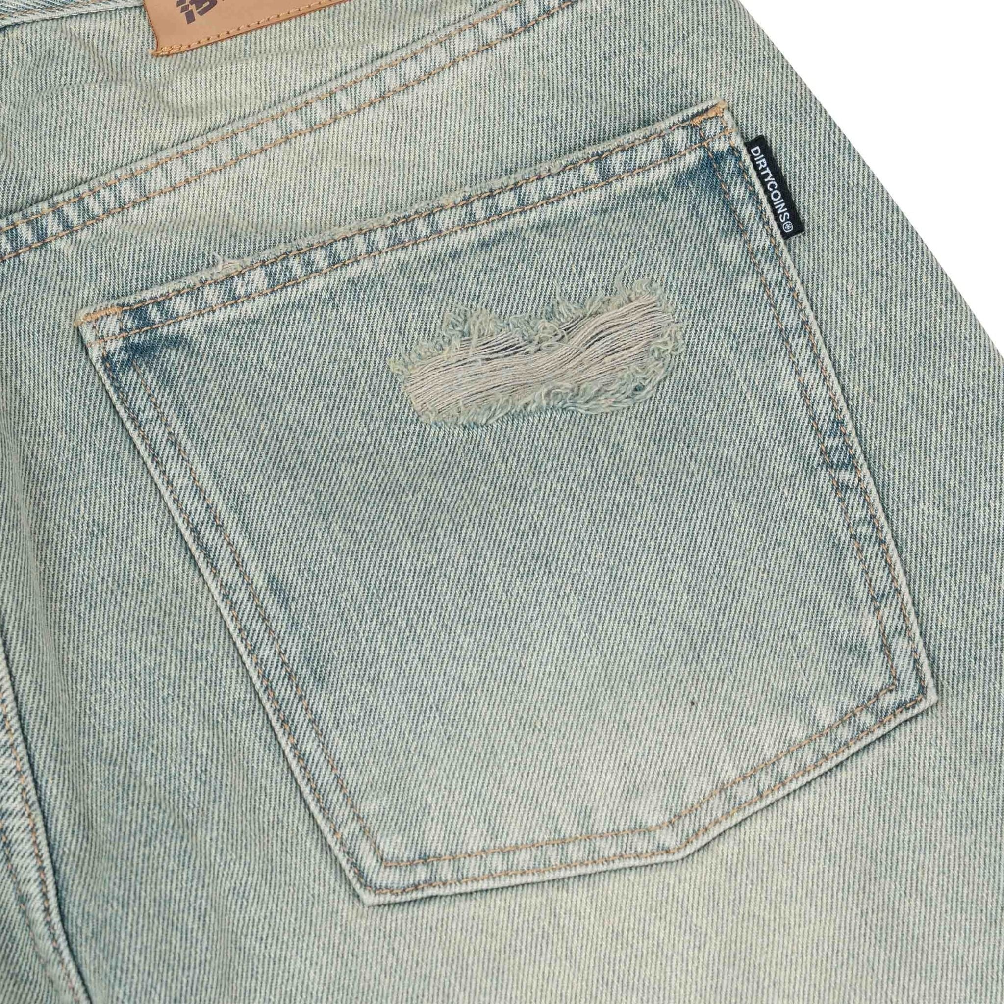 Quần dài Denim Pants Baggy Destroy 