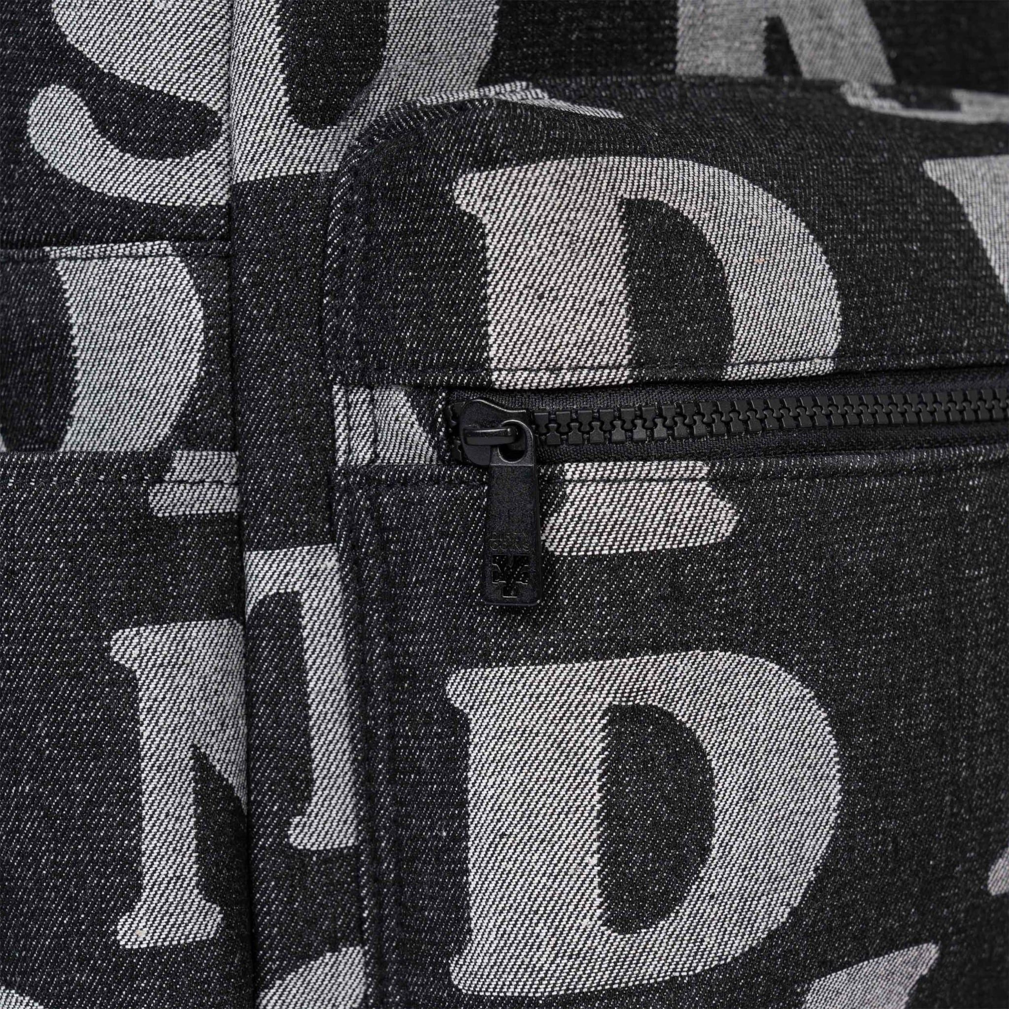  Ba Lô Letters Monogram Denim Backpack 