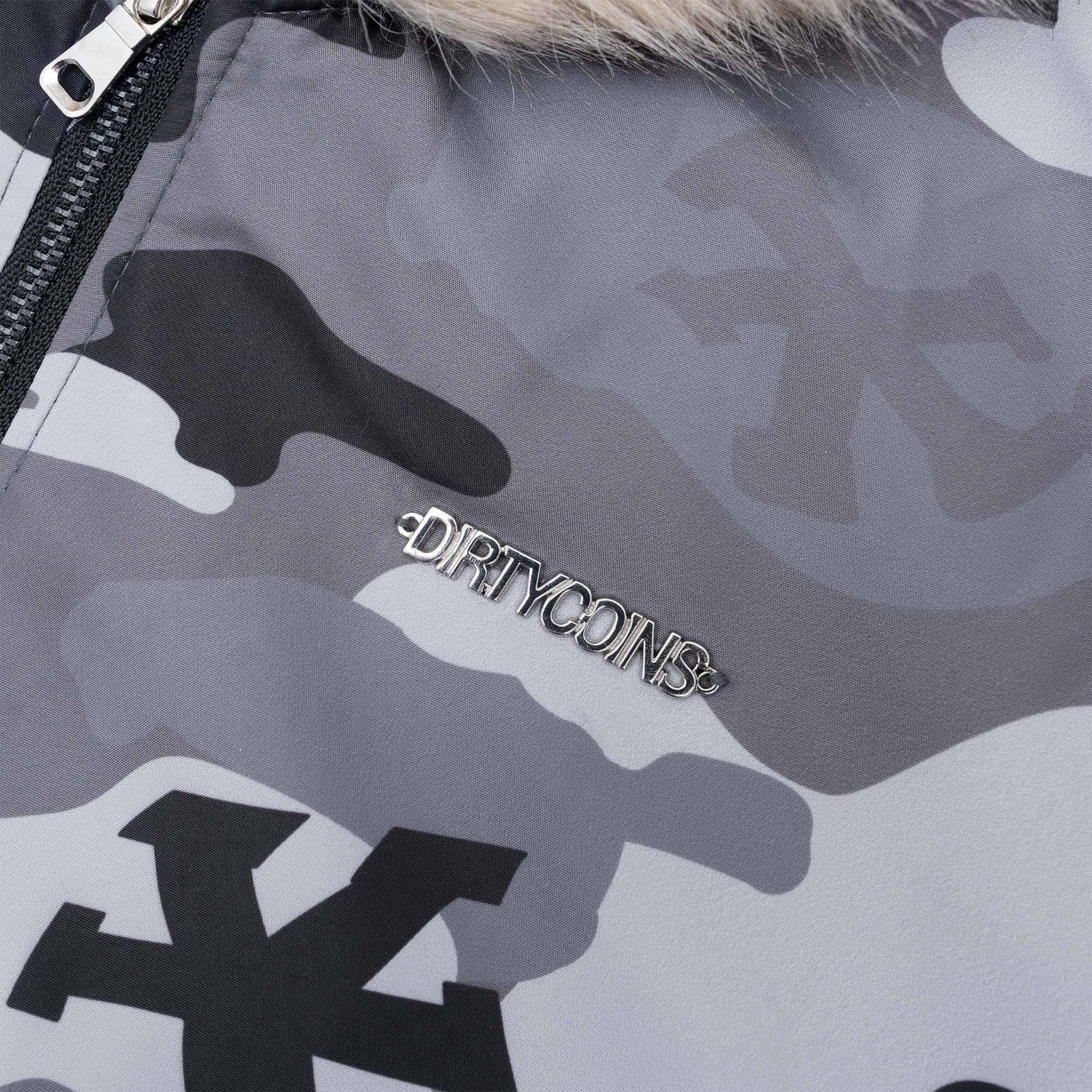  Áo khoác Bomber DCxRS Camo Fur Hooded 