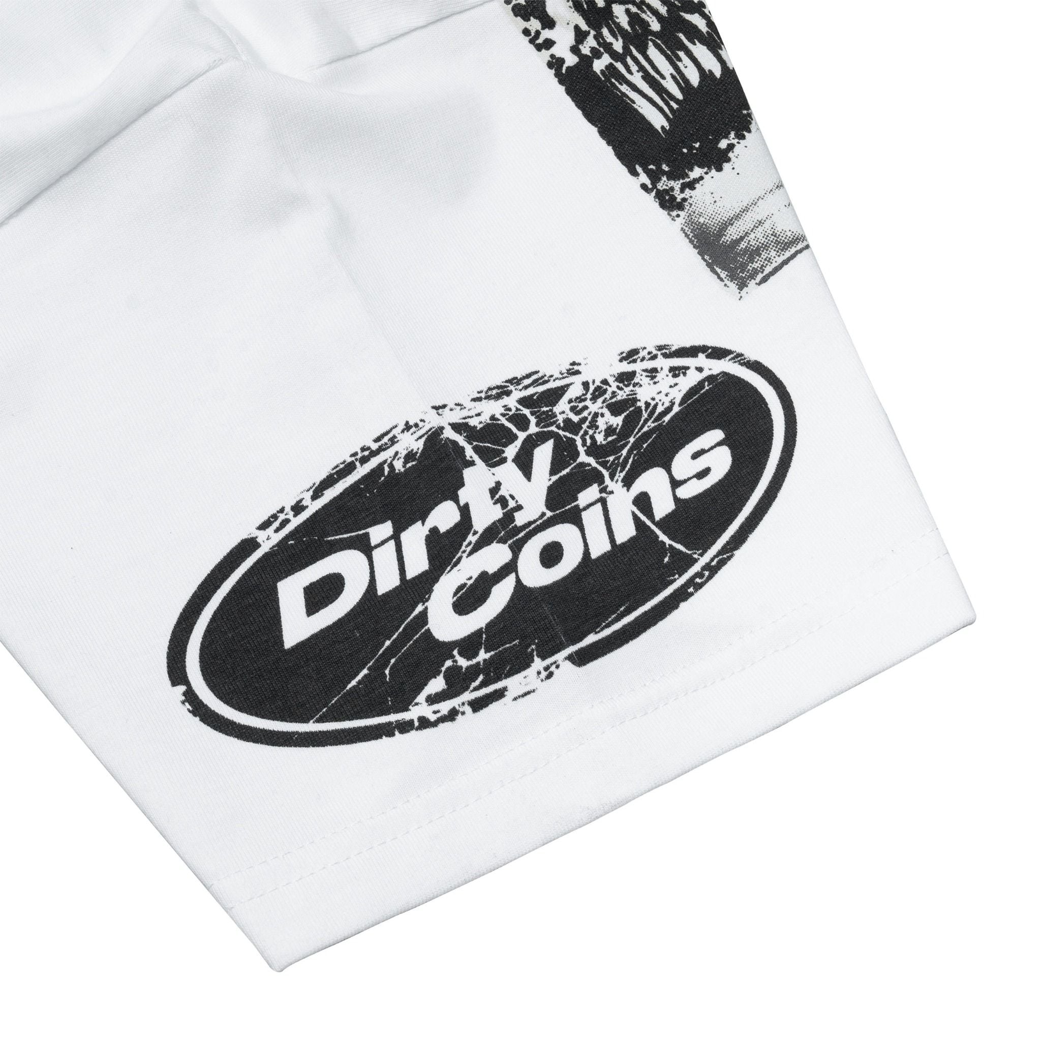  Áo Thun DirtyCoins Stripe Tee Trompe Loeil Print 
