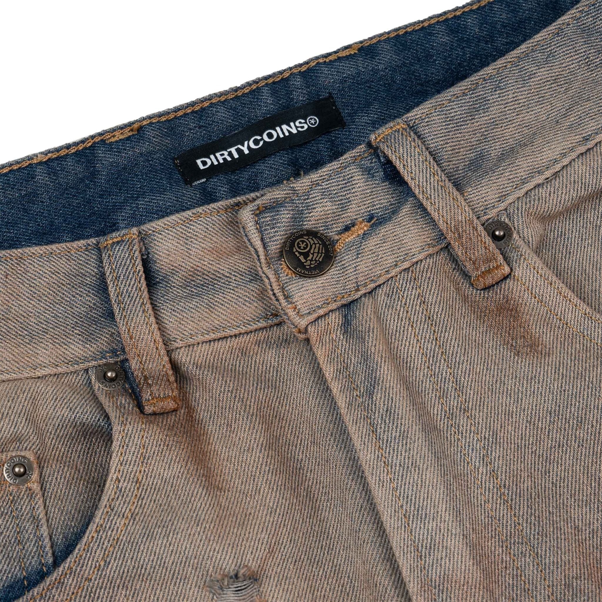  Quần dài Denim Pants Stain Distress 