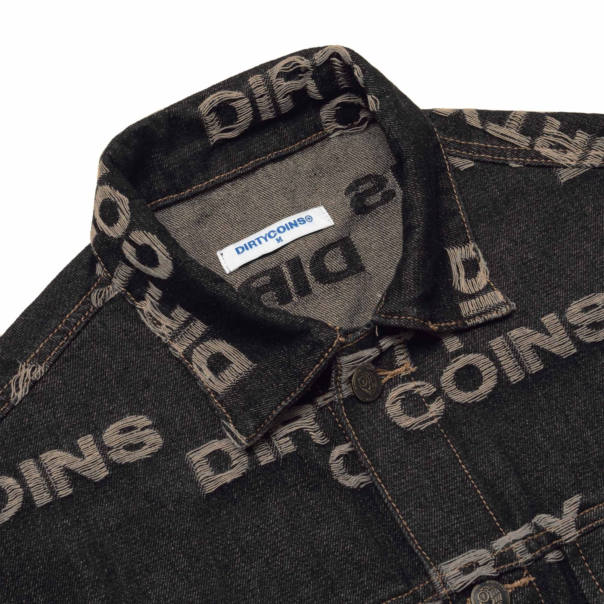  Áo khoác Denim Jacket Frayed Logo 