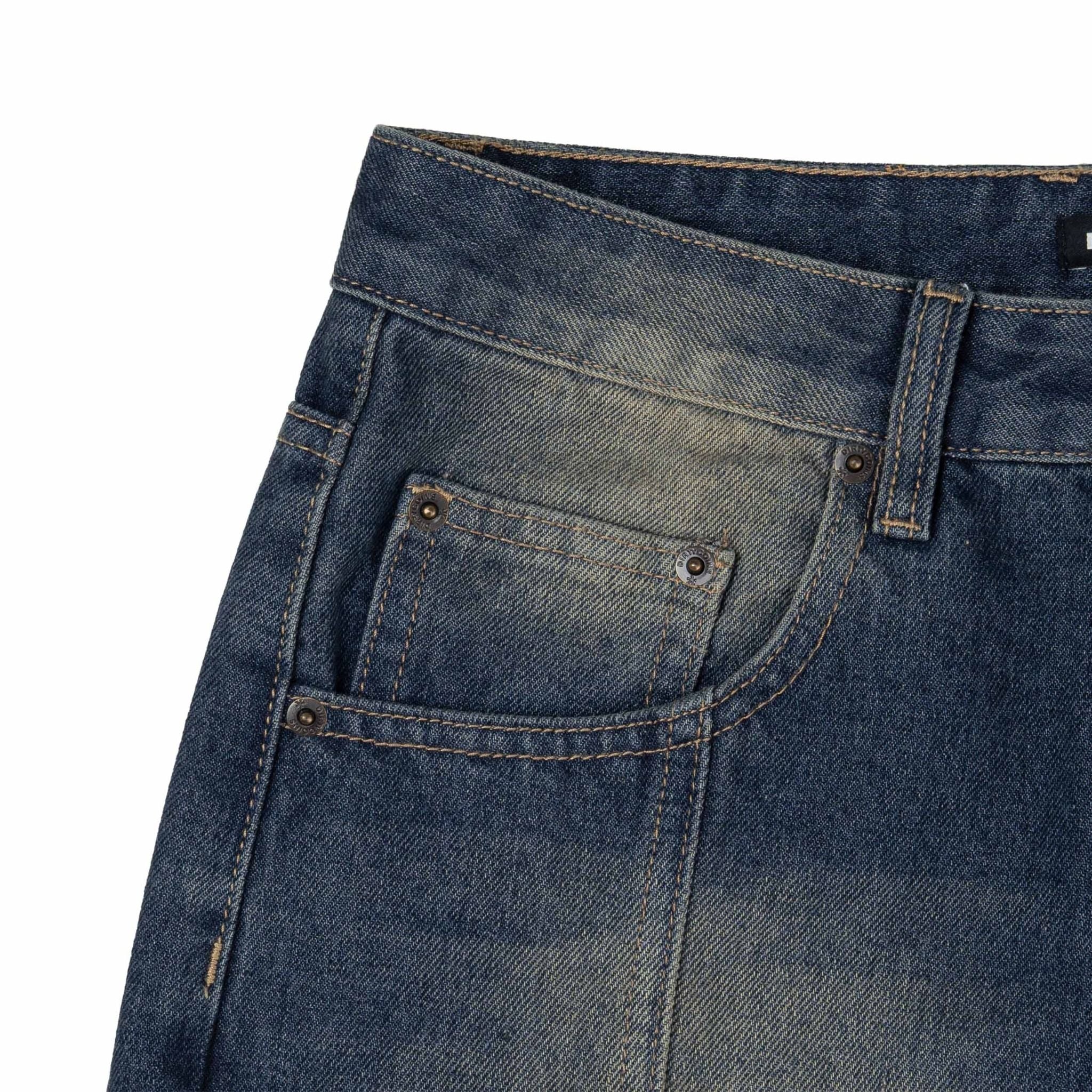  Quần dài Denim Cargo Pants Splicing 