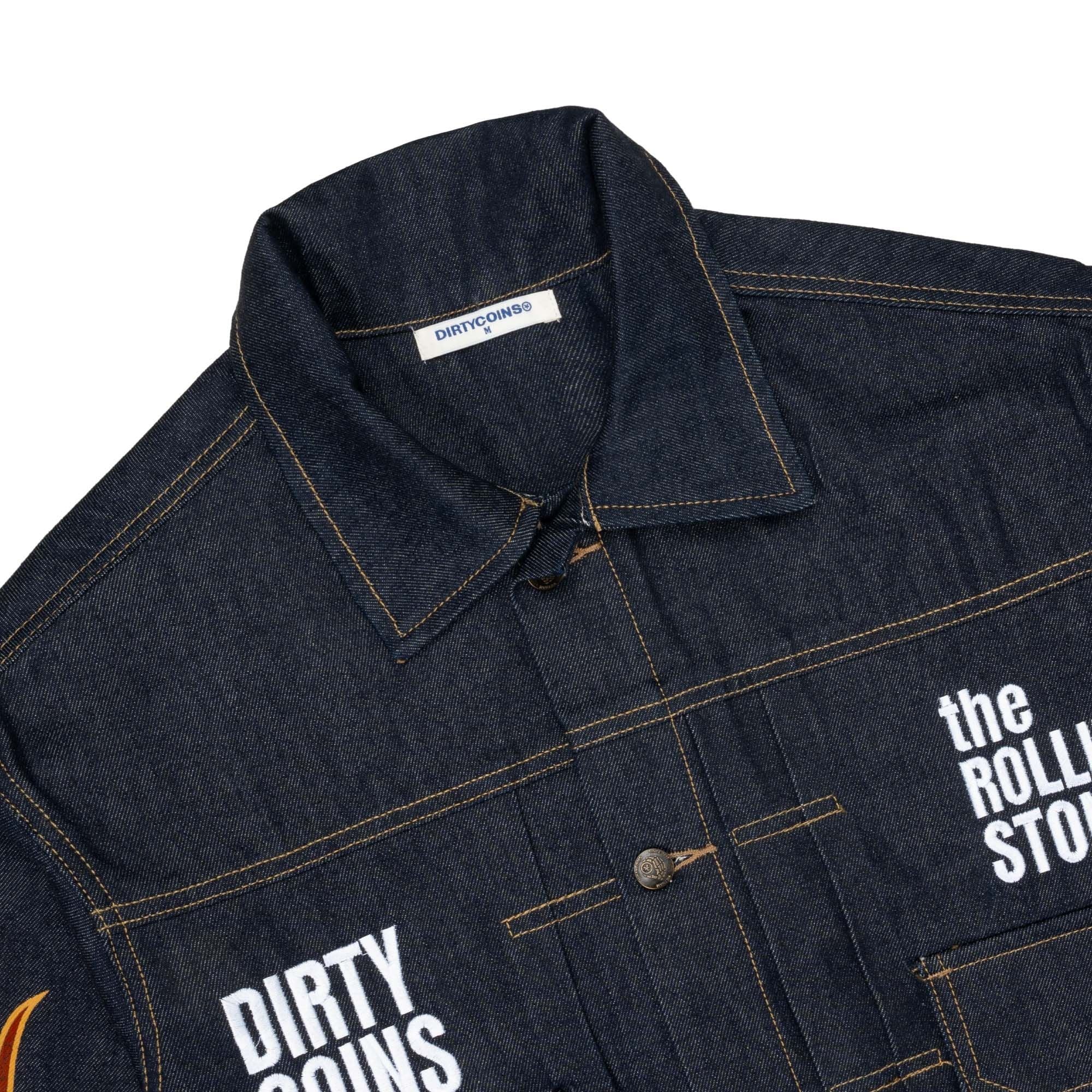  Áo Khoác Denim Boxy DCxRS Flame Raw 