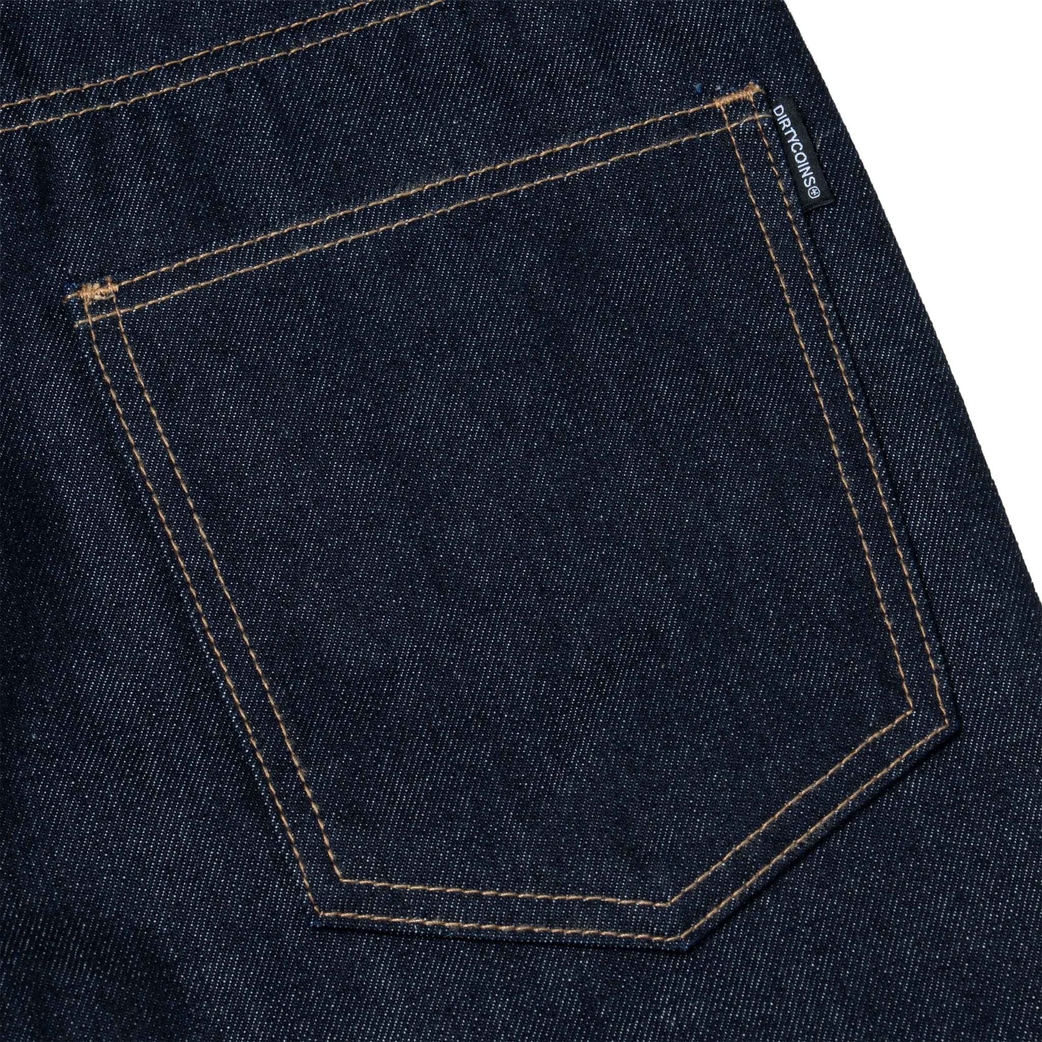  Quần Dài DCxRS Logo Embroidery Raw Denim 