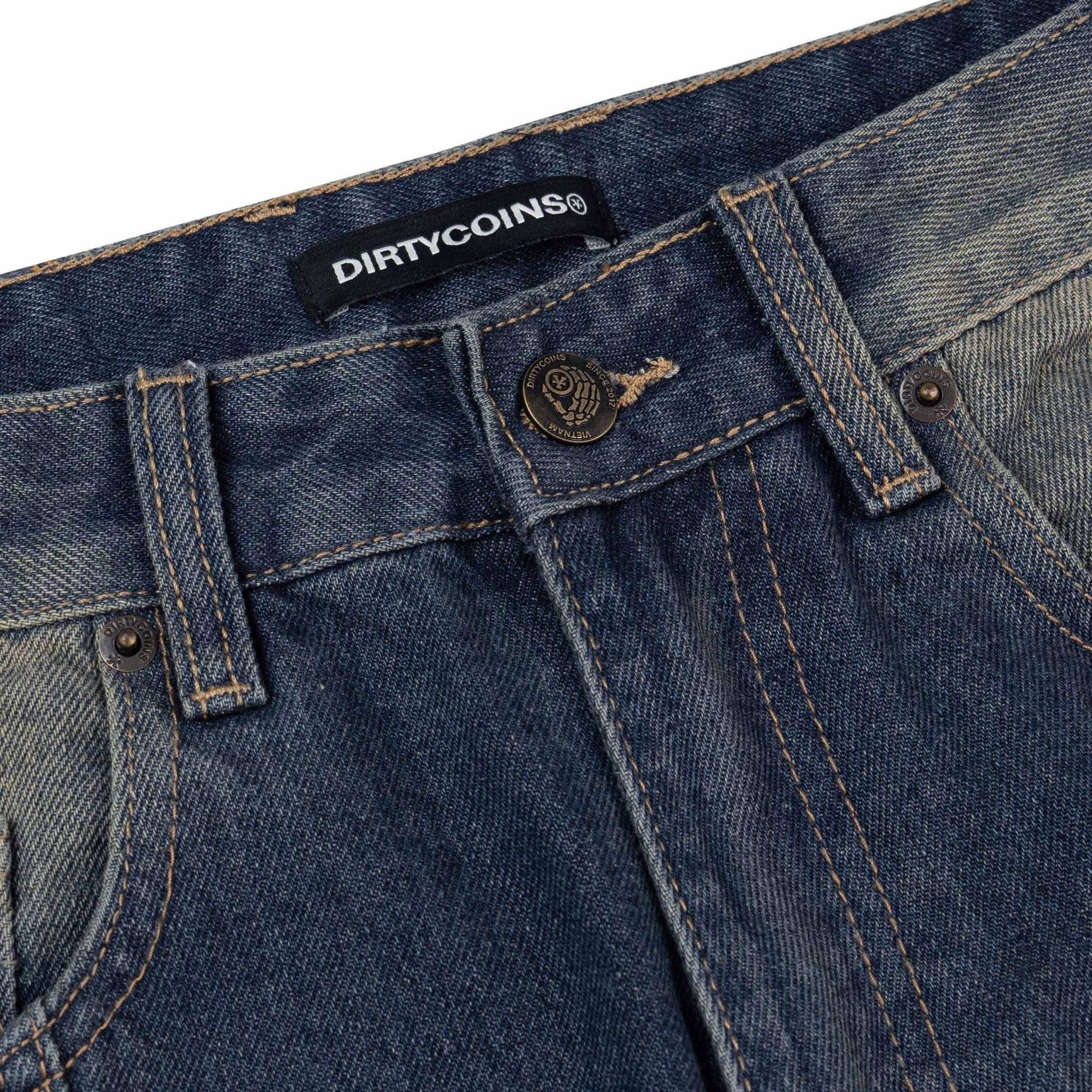  Quần dài Denim Cargo Pants Splicing 