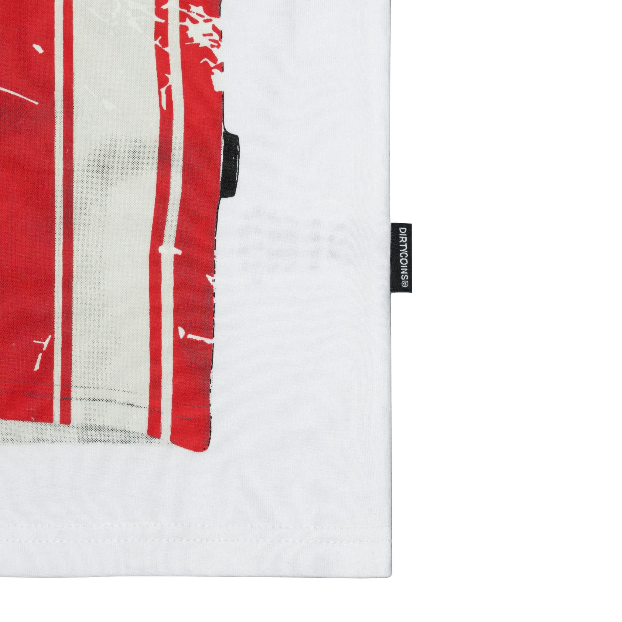  Áo Thun DirtyCoins Stripe Tee Trompe Loeil Print 