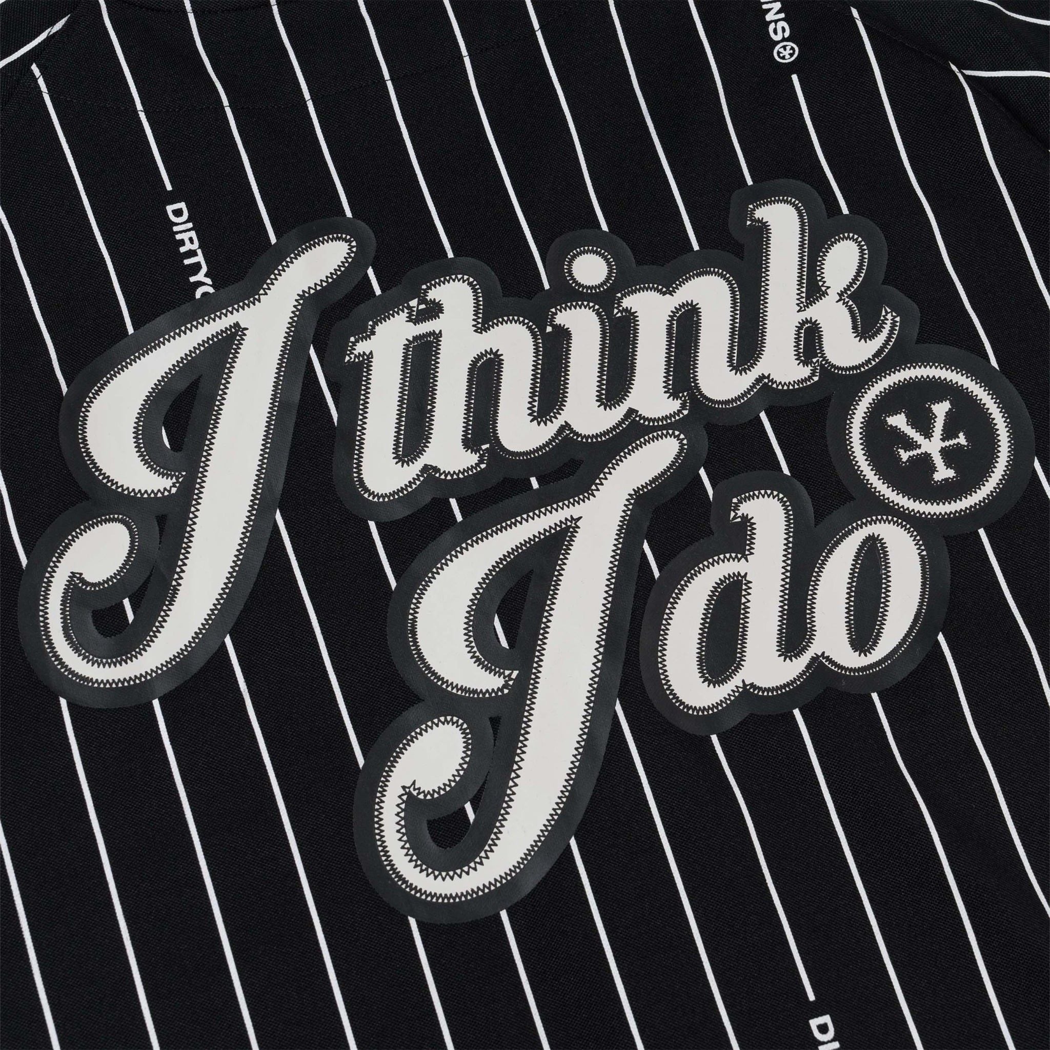  Áo Sơ Mi Baseball White Striped 