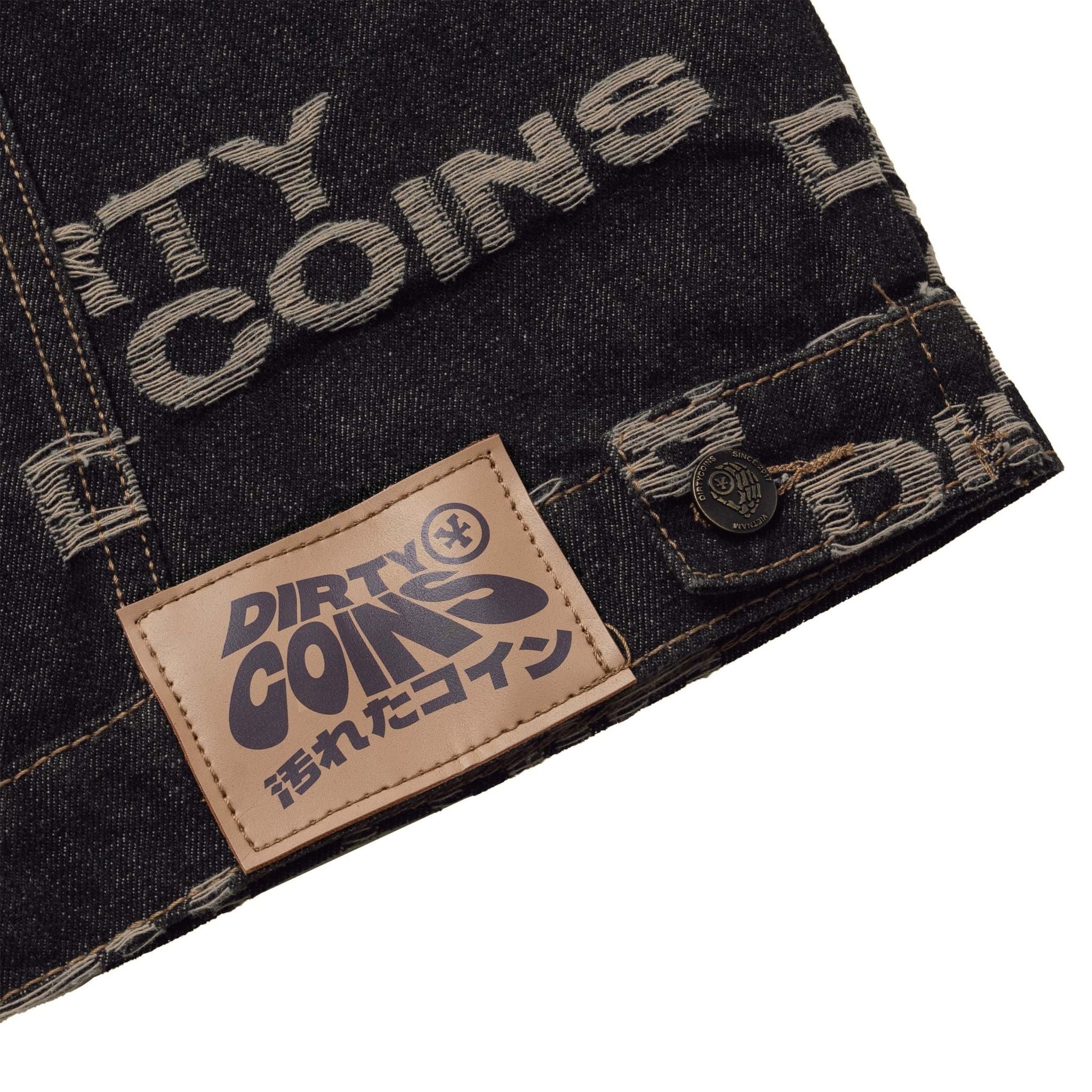  Áo khoác Denim Jacket Frayed Logo 