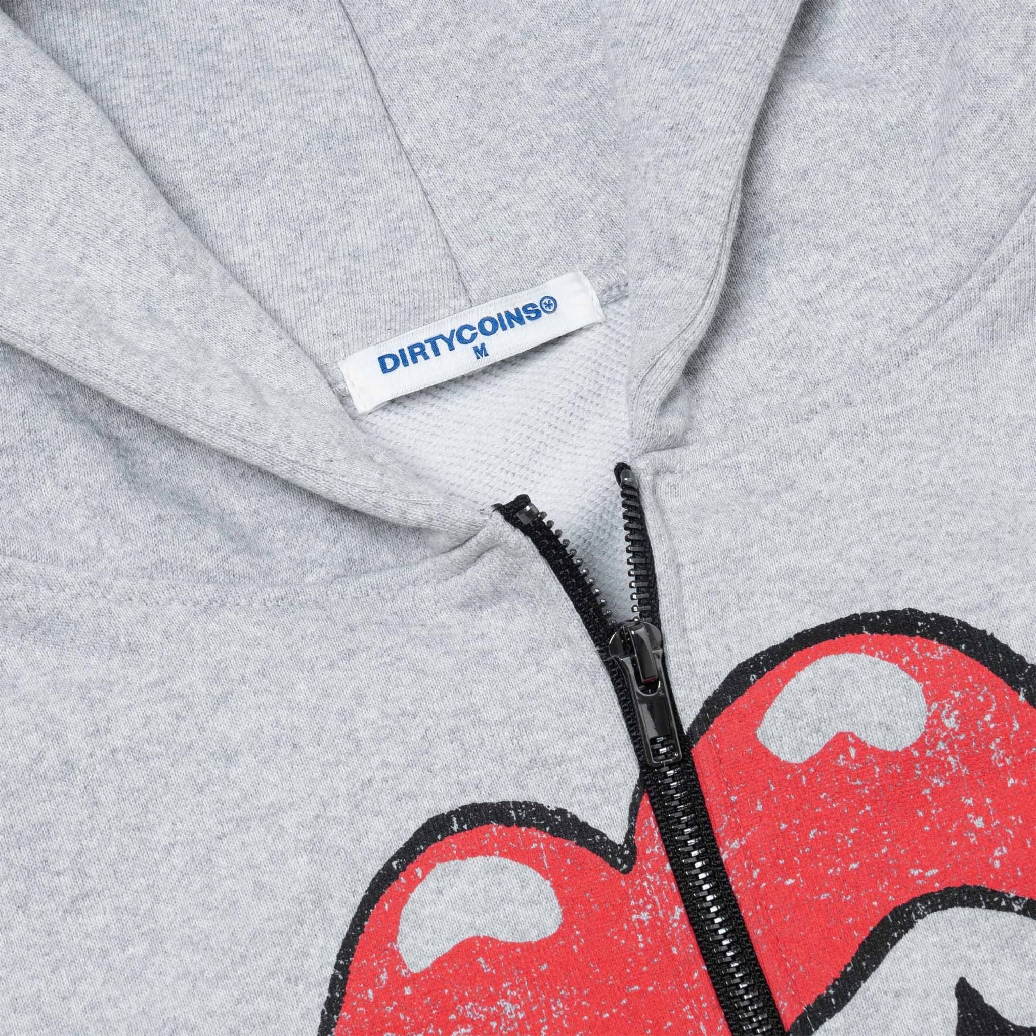  Áo khoác Hoodie Zip Up DCxRS Vint Tongue 