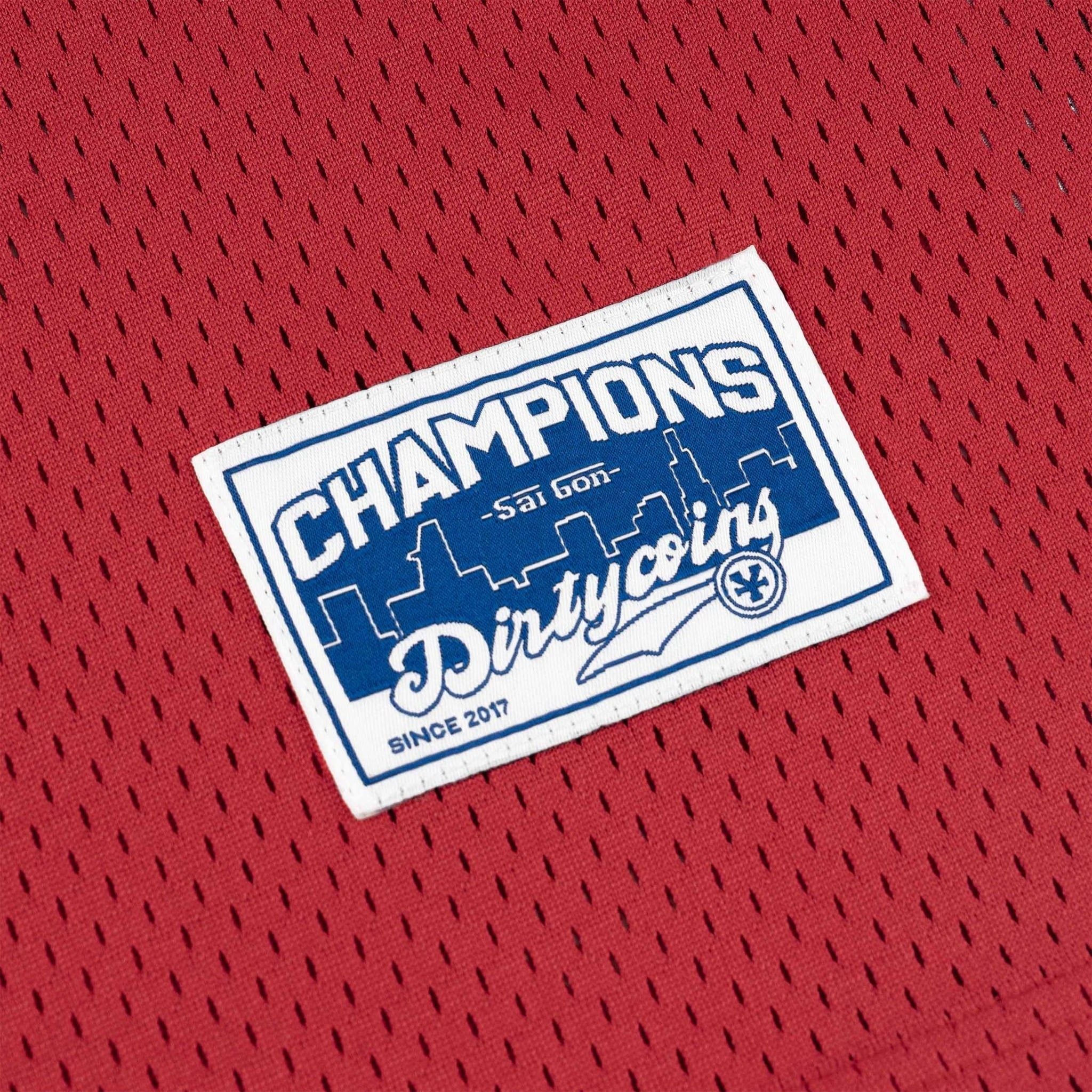  Áo thun Logo Football Jersey Kids - Red 