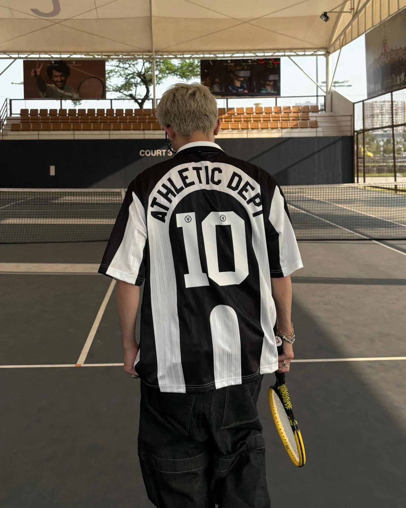  Áo thun Polo Soccer Jersey Striped 