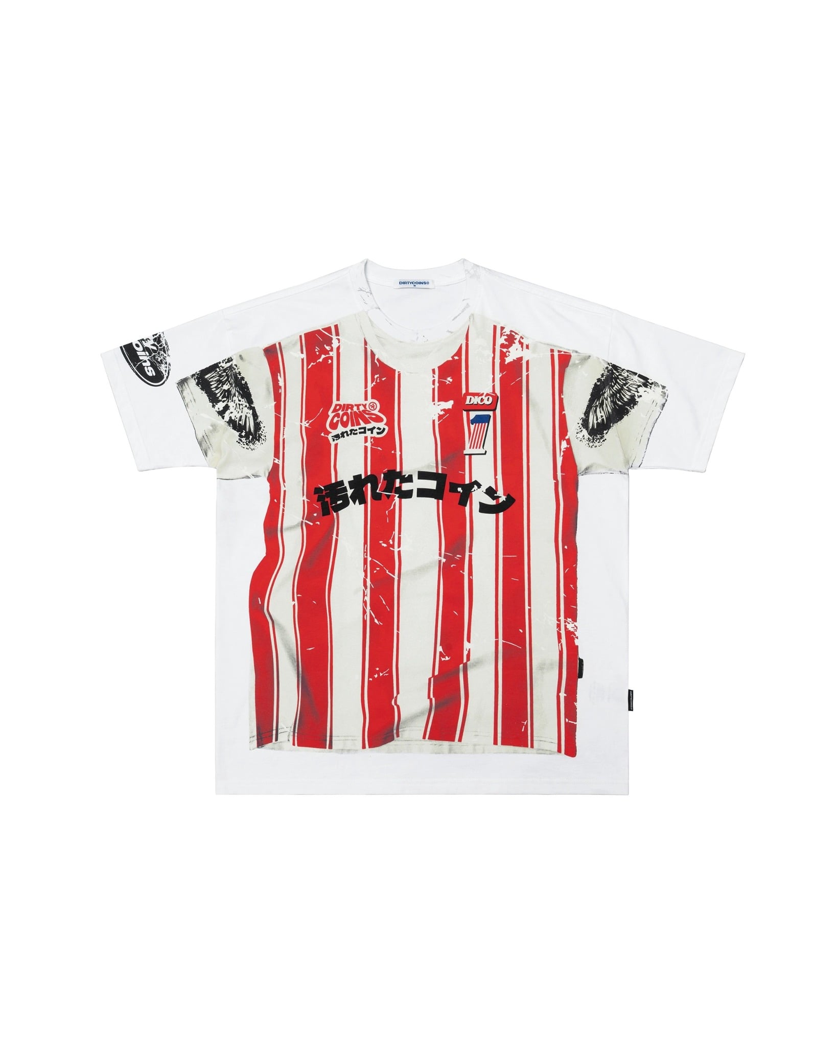 DirtyCoins Áo Thun DirtyCoins Stripe Tee
