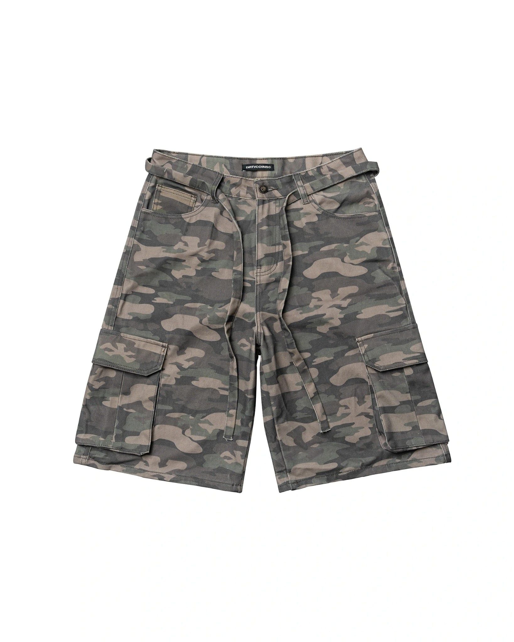  Quần ngắn Cargo Shorts Drawstring 