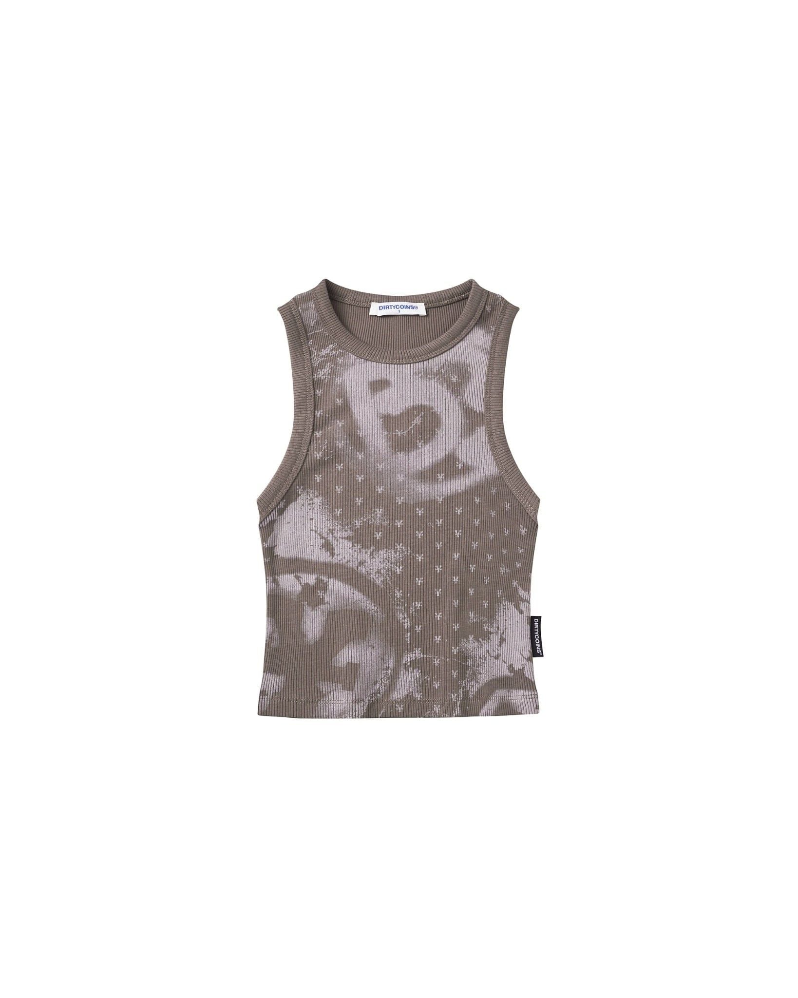  Áo thun DC x BR Ribbed Crop Tank Top 