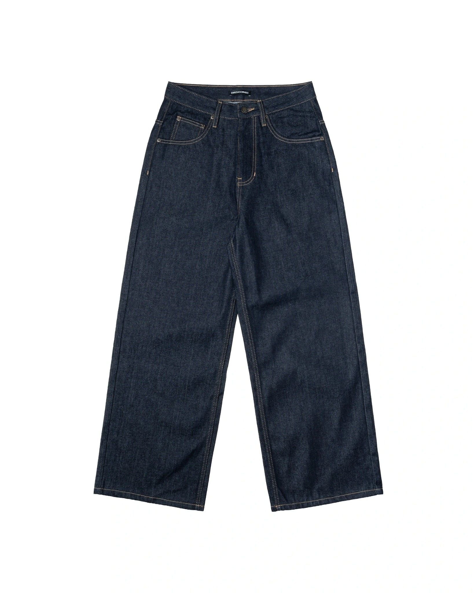  Quần Dài DCxRS Logo Embroidery Raw Denim 