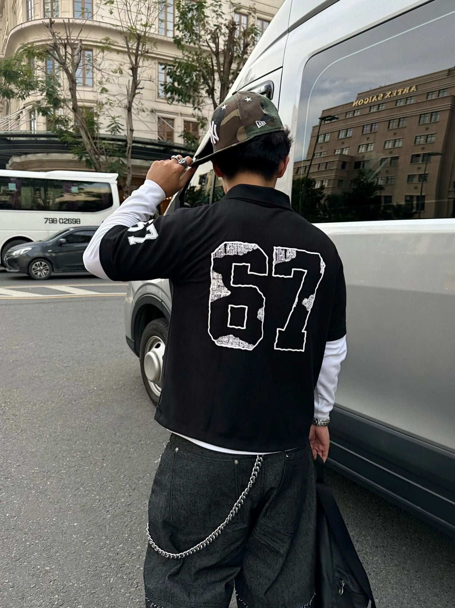 Áo Thun Polo DCxRS Classic Patches 