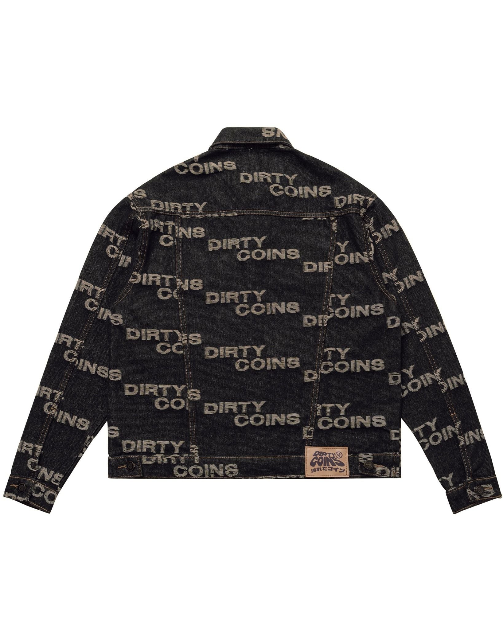  Áo khoác Denim Jacket Frayed Logo 