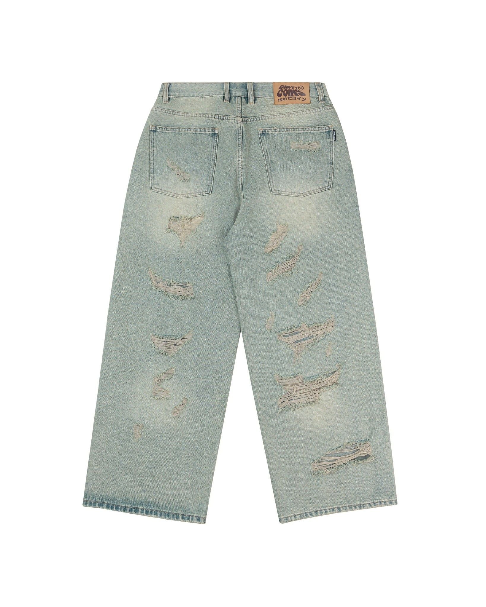  Quần dài Denim Pants Baggy Destroy 