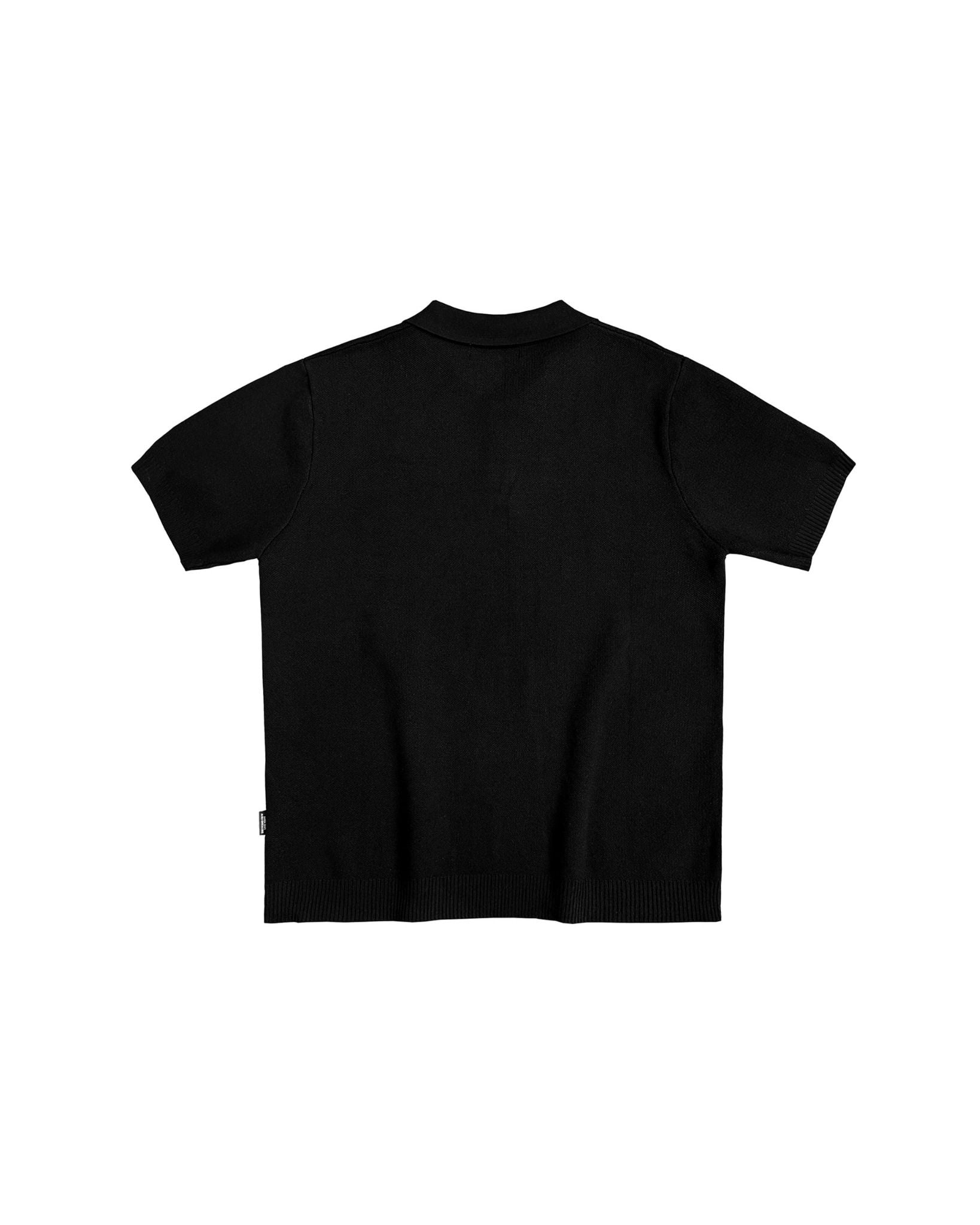  Áo Thun Knit Polo Rope Embroidery 