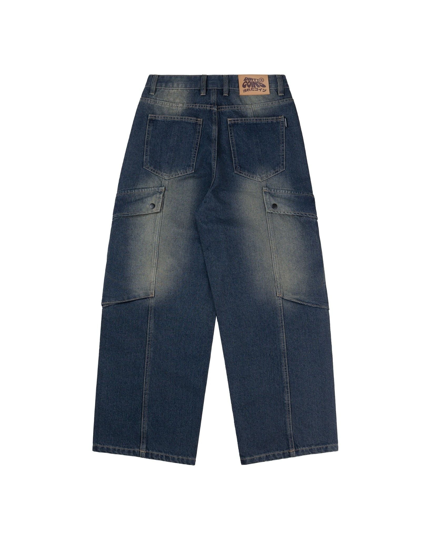  Quần dài Denim Cargo Pants Splicing 
